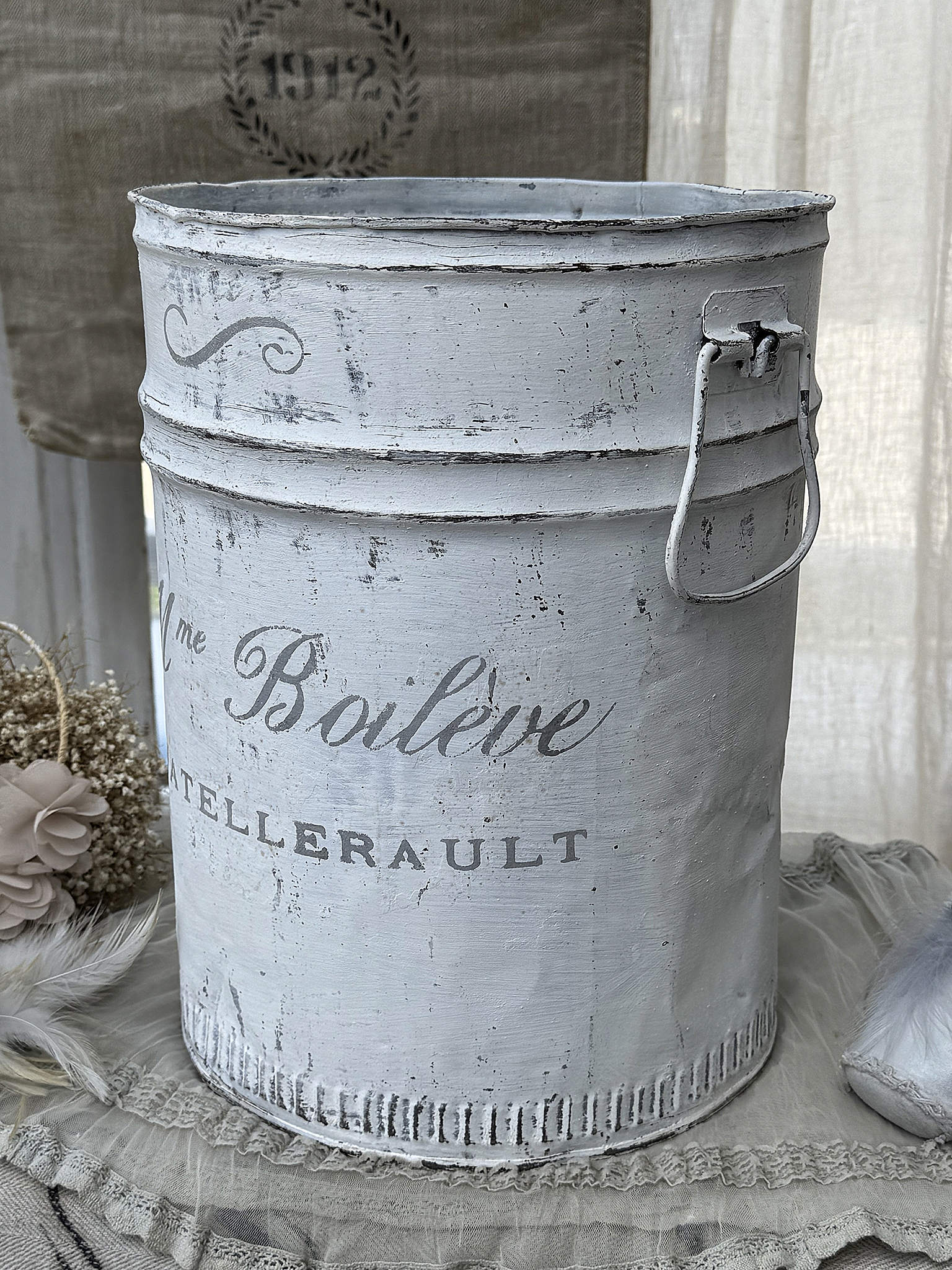 Alter Zinkeimer Boileve