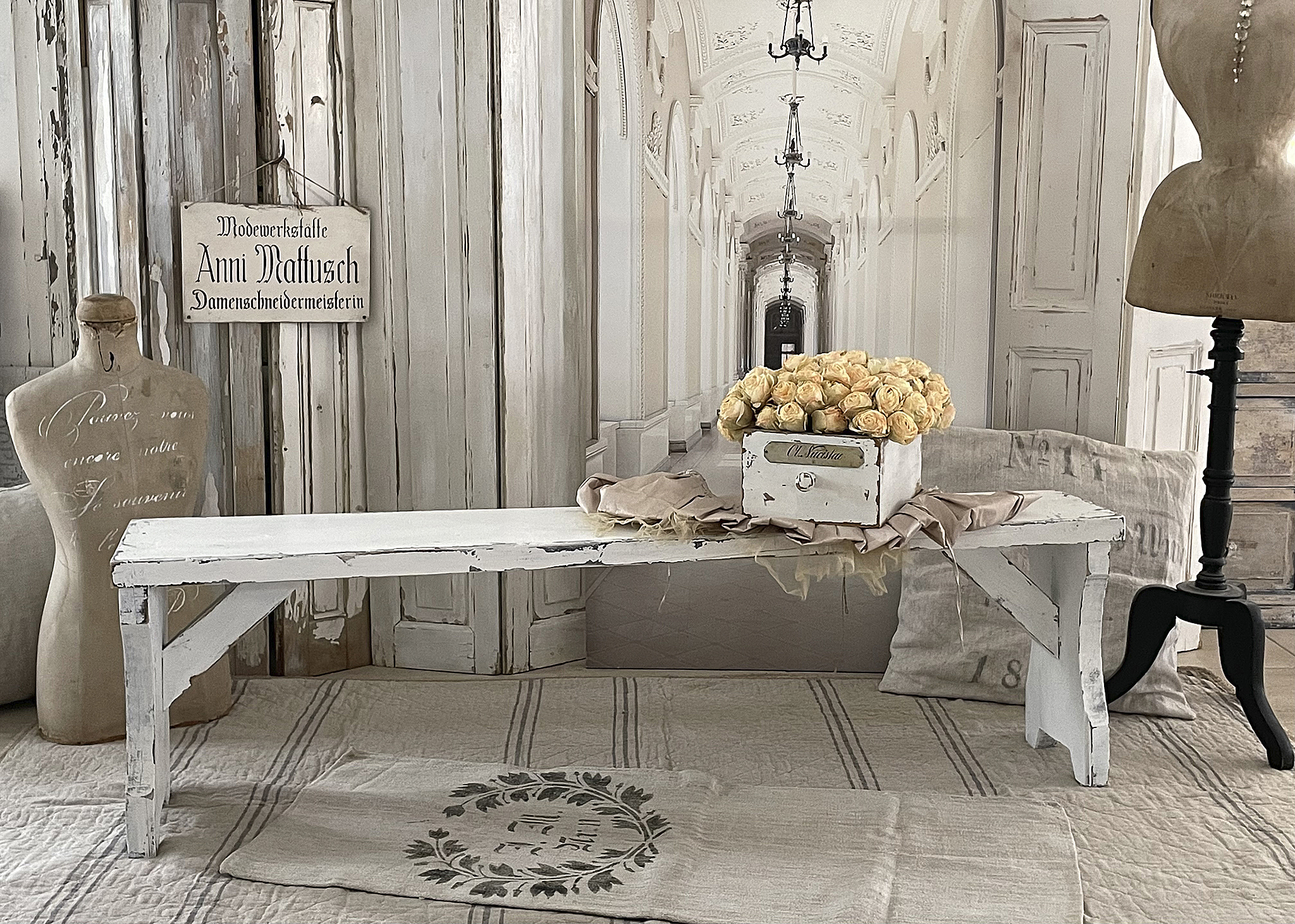 Alte lange Ofenbank*** Alte lange Ofenbank***
