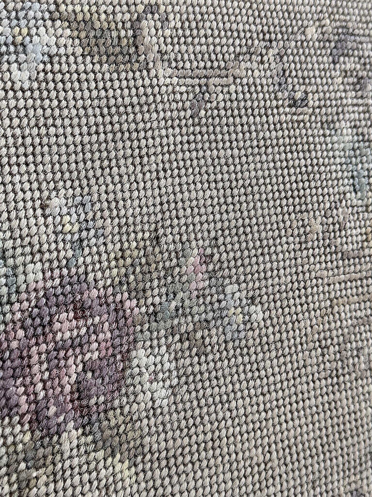  Verwandlungskünstler im Shabby-Look – Alter Gobelin-Fußhocker***