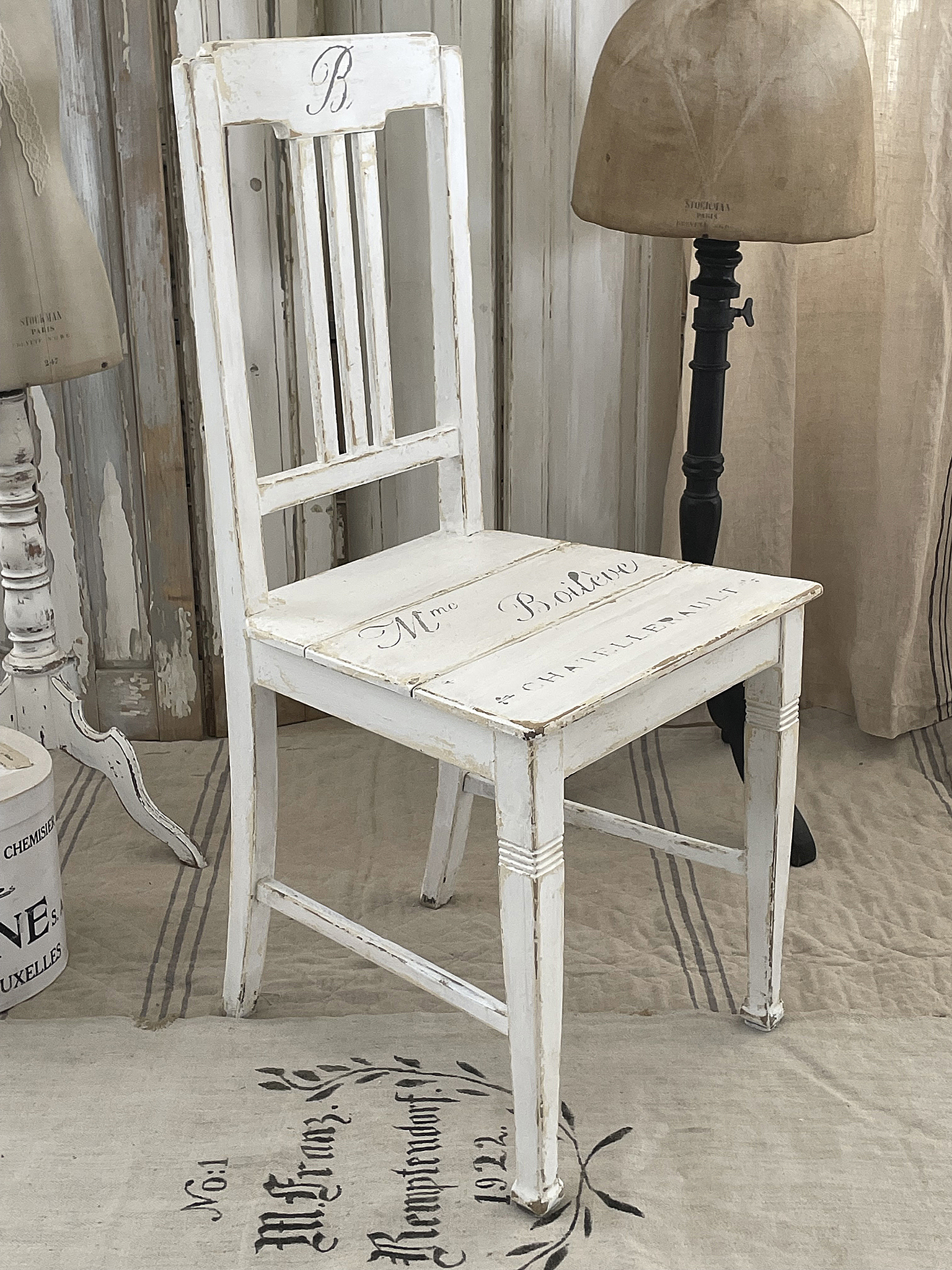 Antiker Holz-Stuhl Shabby/pur*** Antiker Holz-Stuhl Shabby/pur***