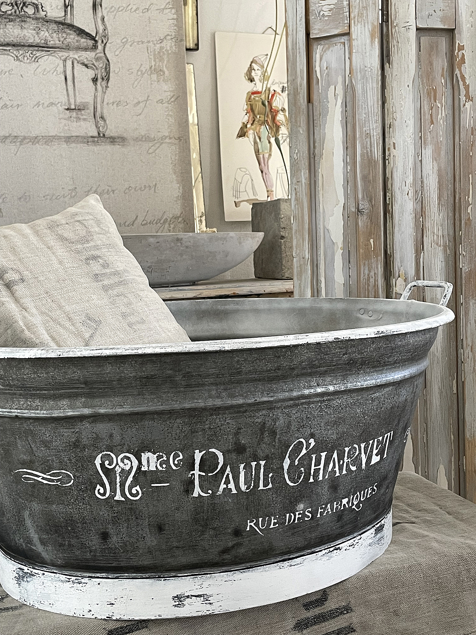 Alte Zinkwanne Paul*** Alte Zinkwanne Paul***
