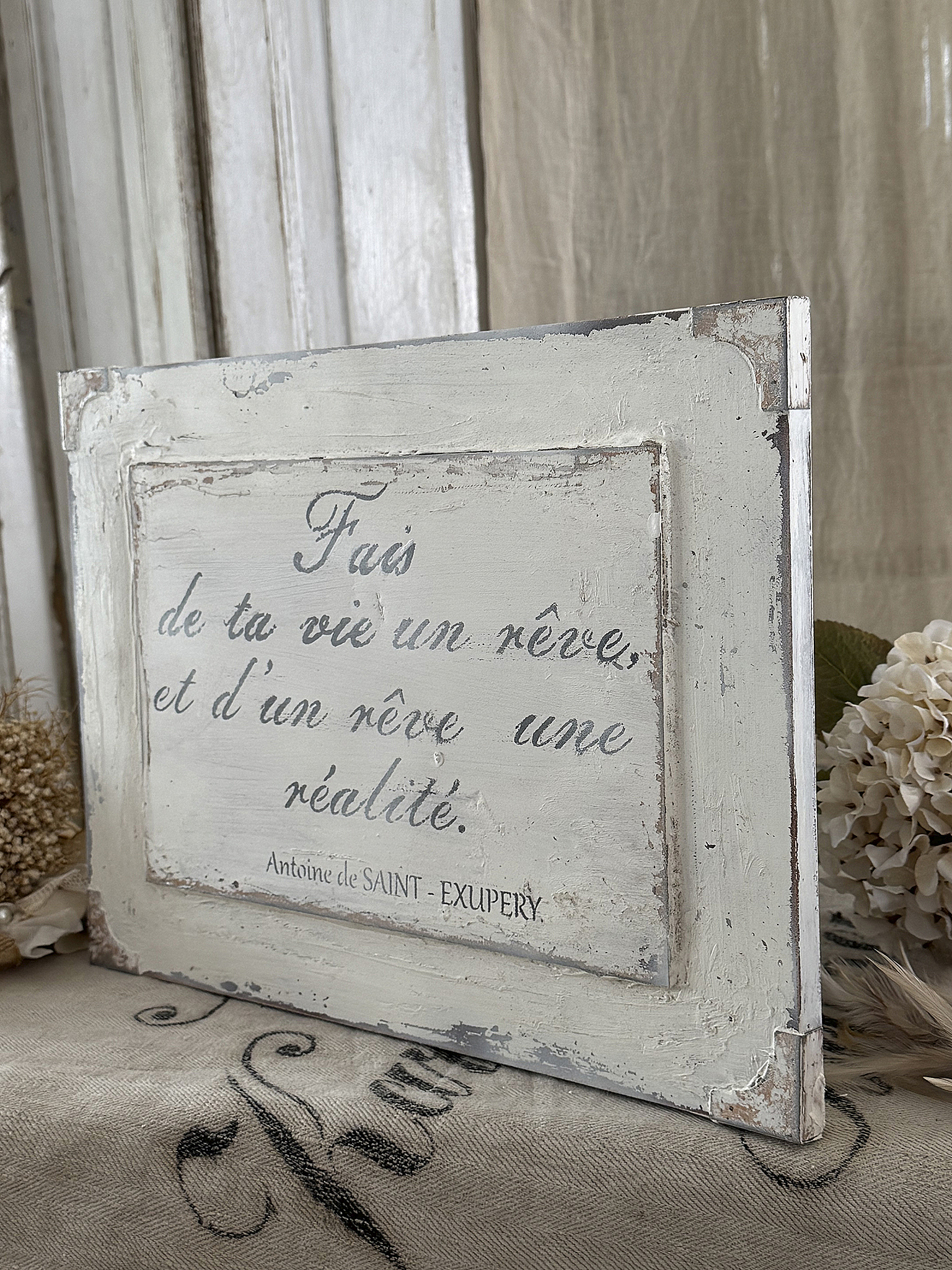 Altes Bild „Traum“ im Vintage-Stil***