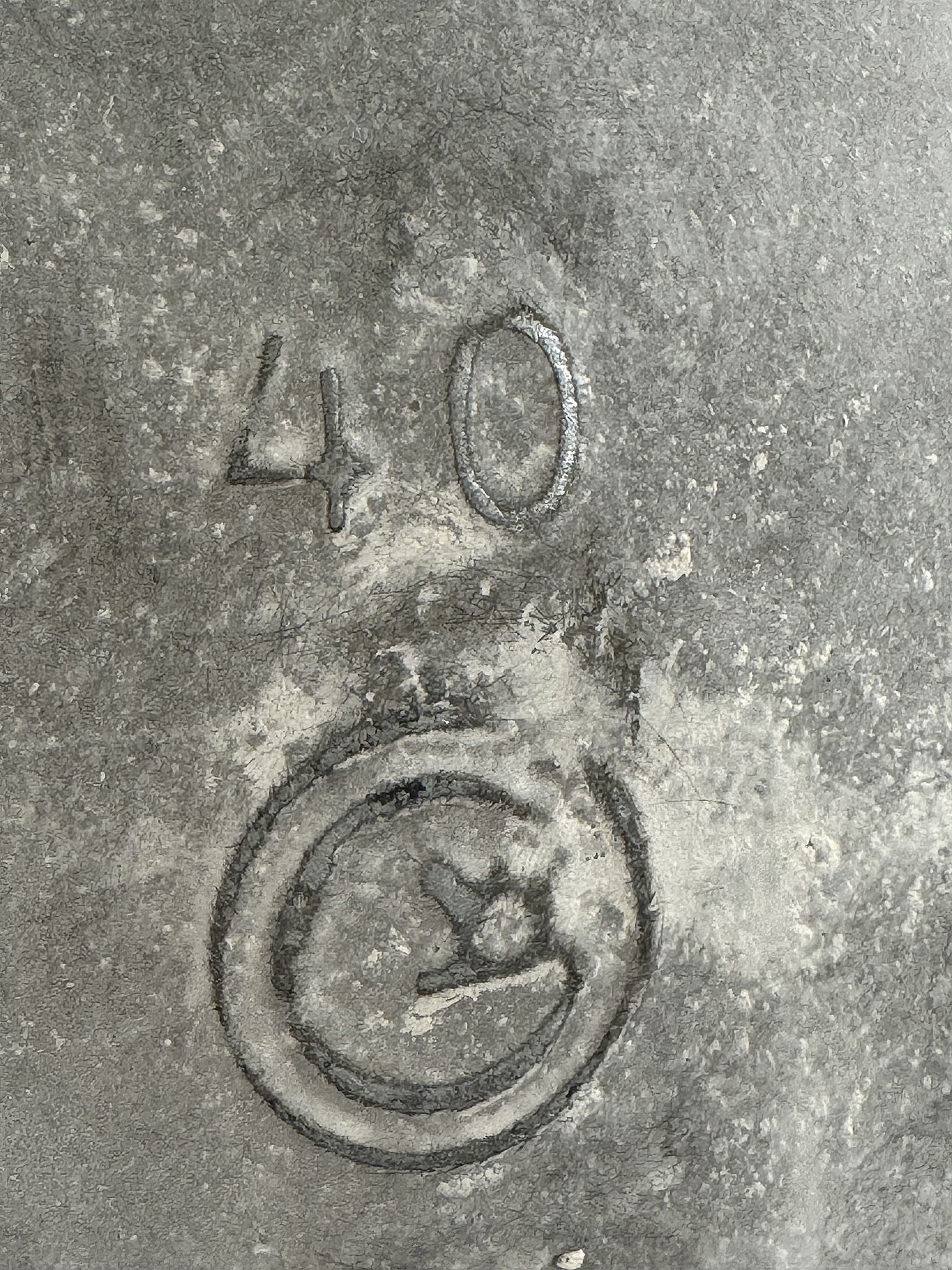 Alter großer Zinktopf mit wunderschöner Patina und 40 Liter Volumen***