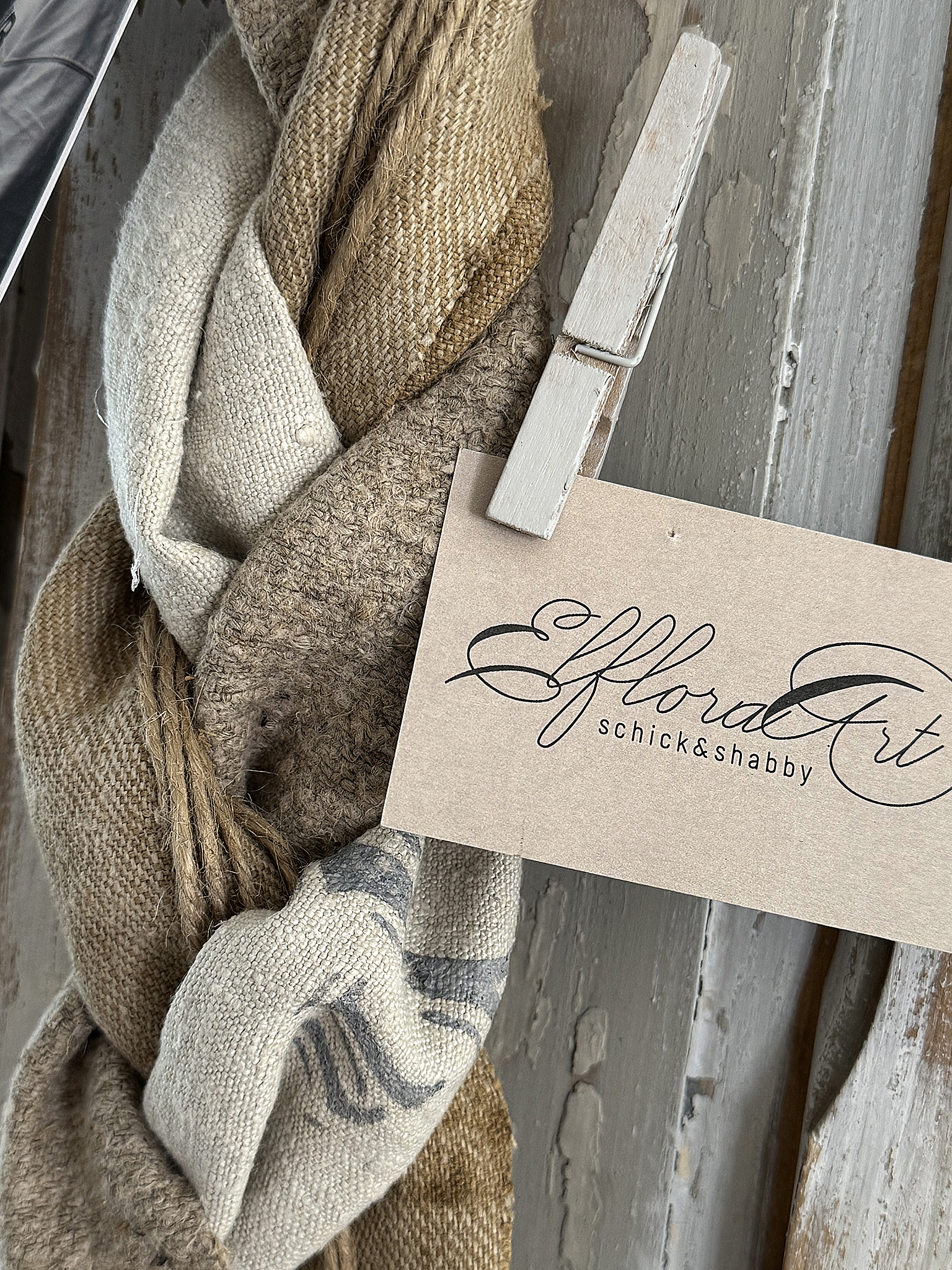 Mehlsackzopf/Memoboard-Brocante2***