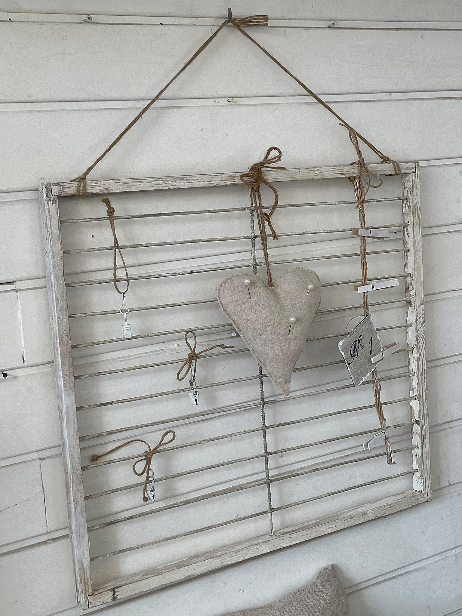 Memoboard aus altem Gitter*** Memoboard aus altem Gitter***