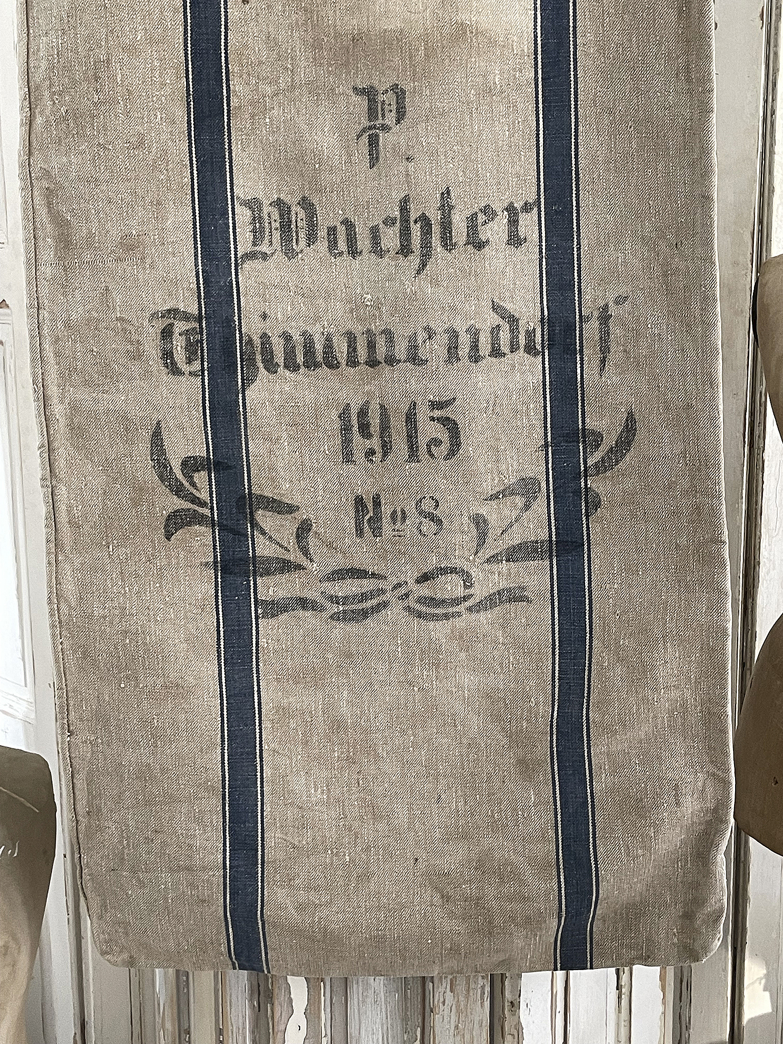 Antiker Leinensack/ Mehlsack 1915-No.8***