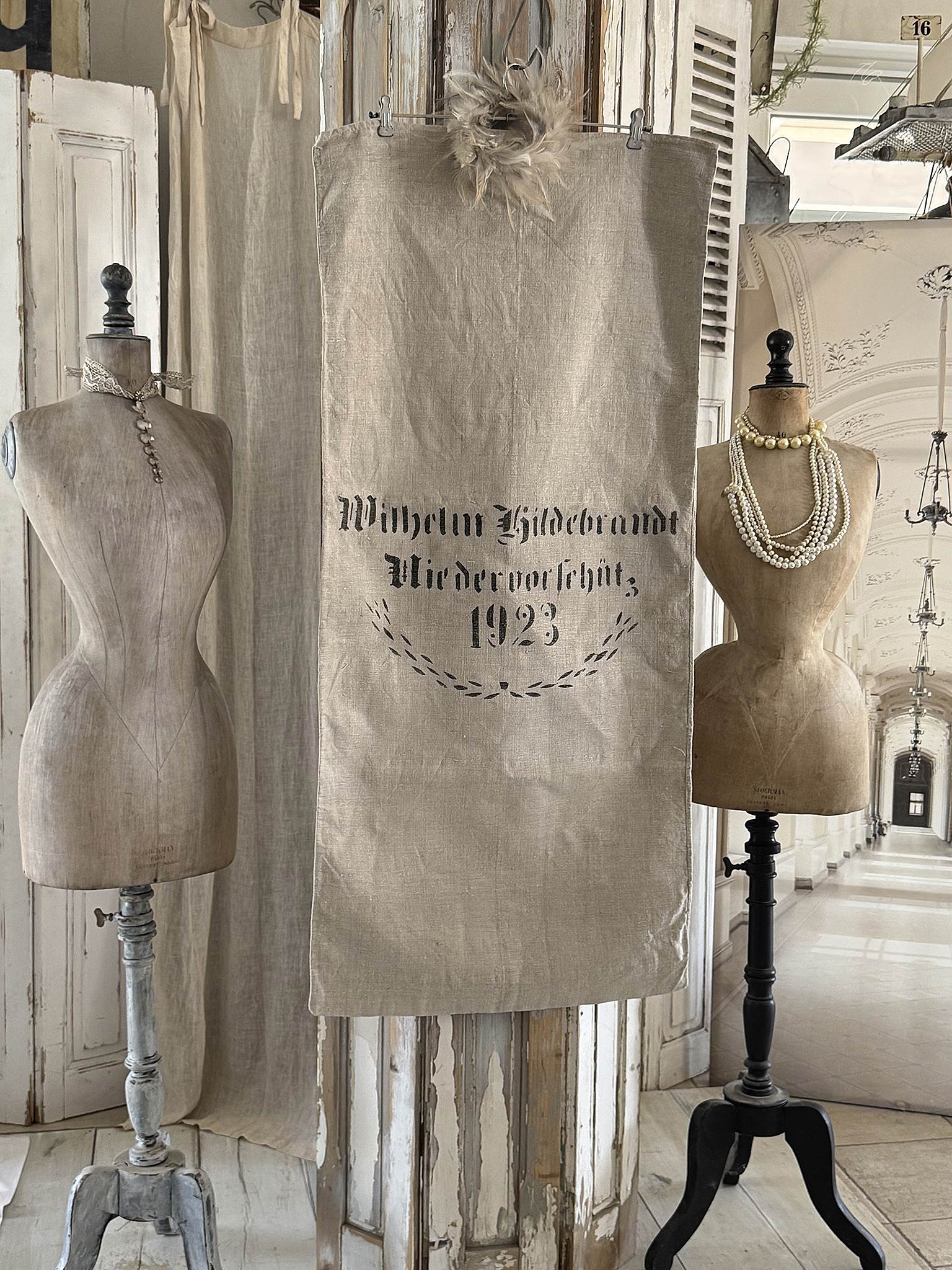 Antiker Leinsack / Mehlsack1923***