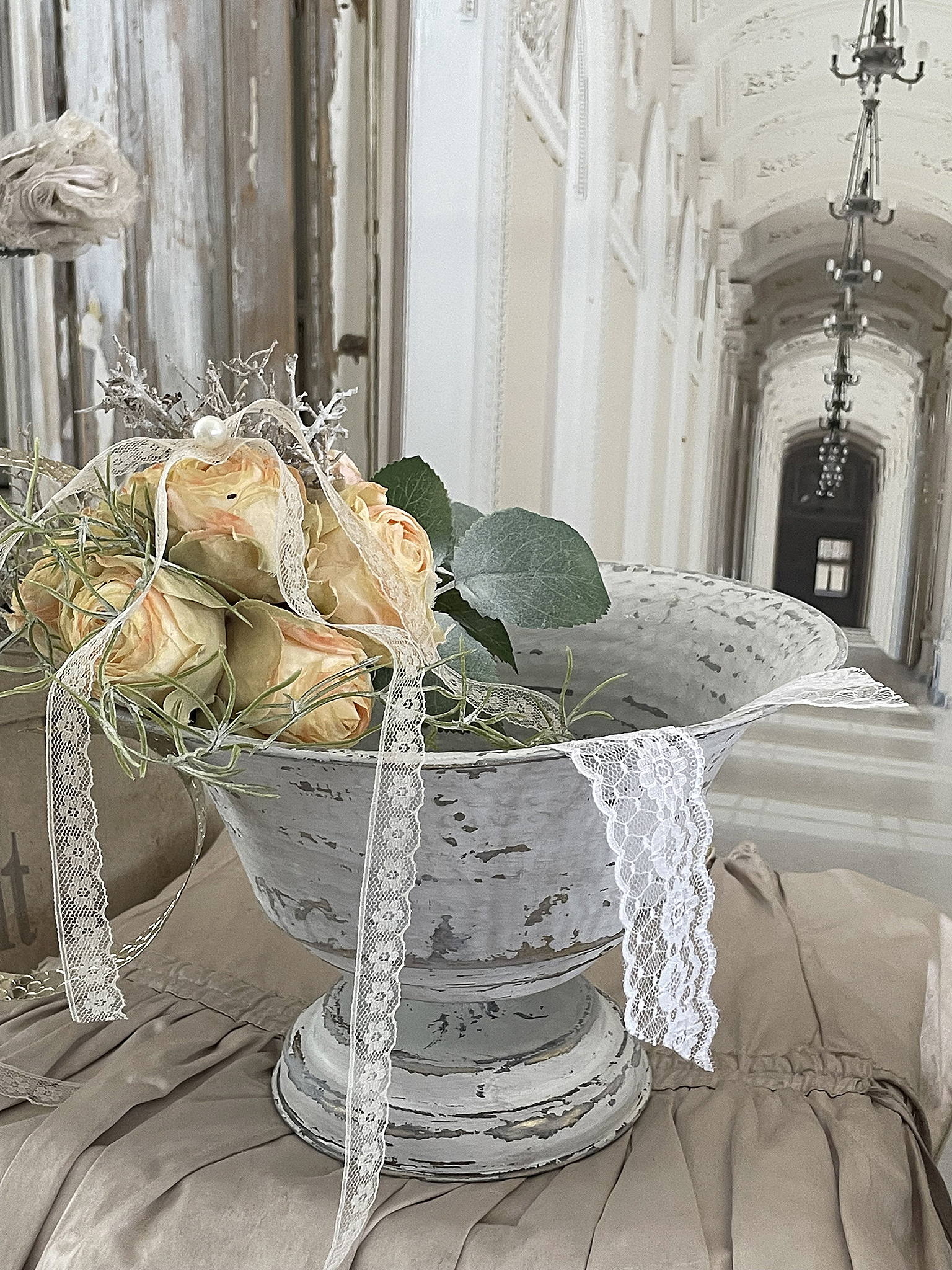 Romantische Schale Rosen Duo*** Romantische Schale Rosen Duo***