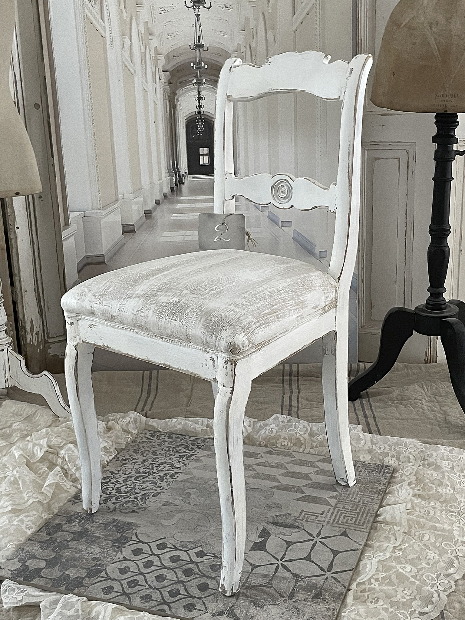 Antike elegante Biedermeier Stühle***