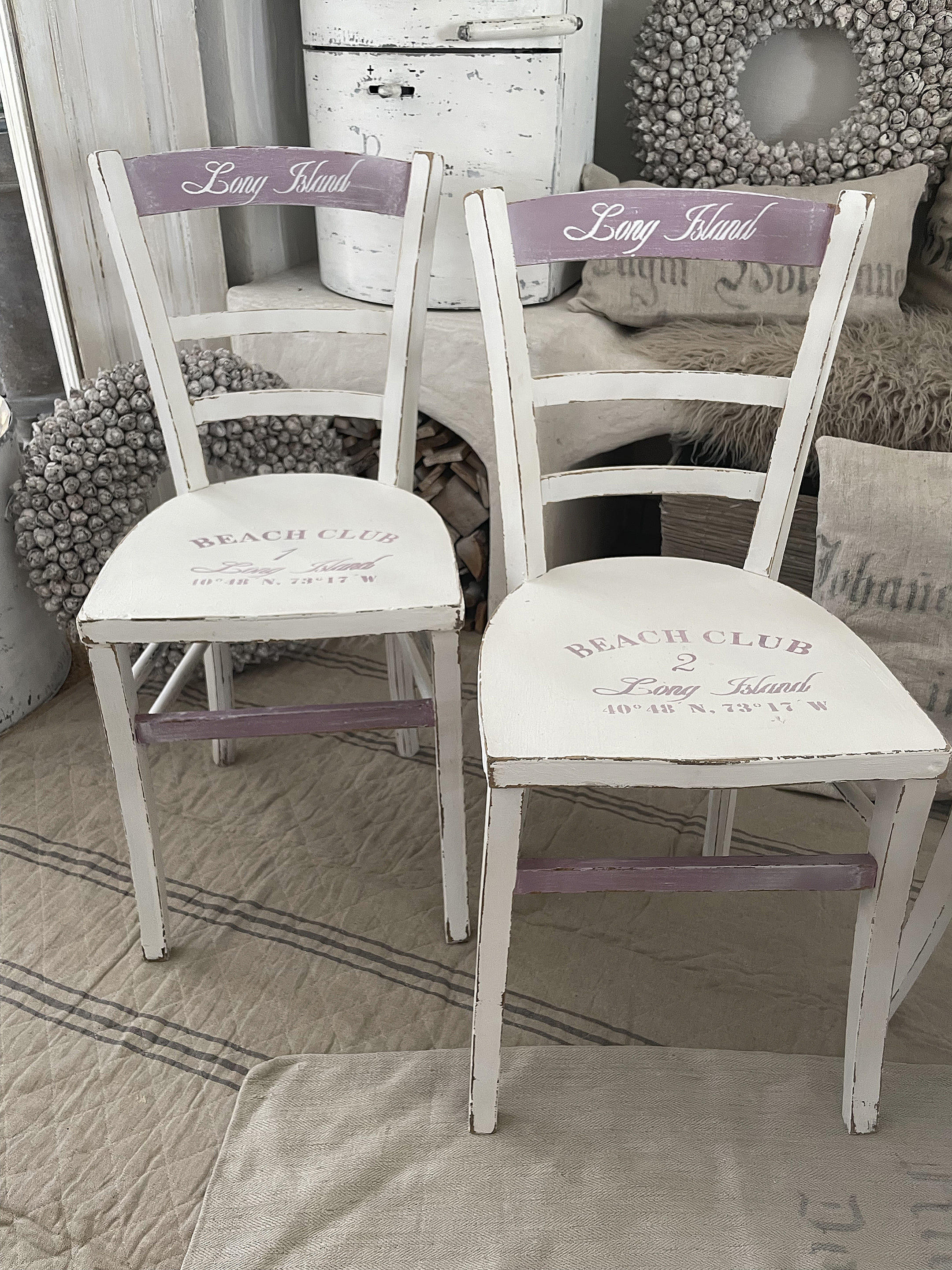 Reizende Shabby Bauhausstühle Reizende Shabby Bauhausstühle