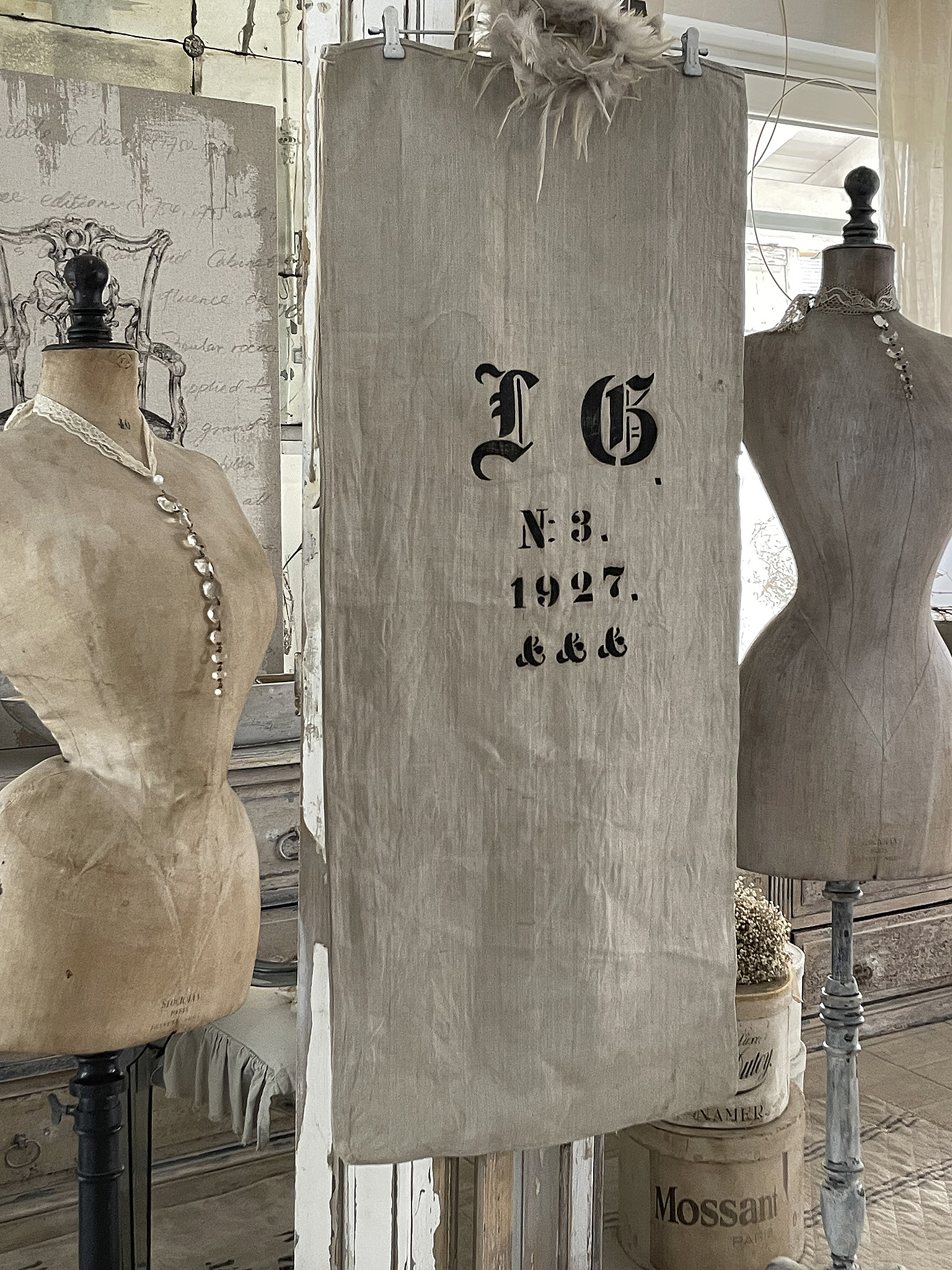 Alter Leinensack/ Mehlsack 1927*** Alter Leinensack/ Mehlsack 1927***