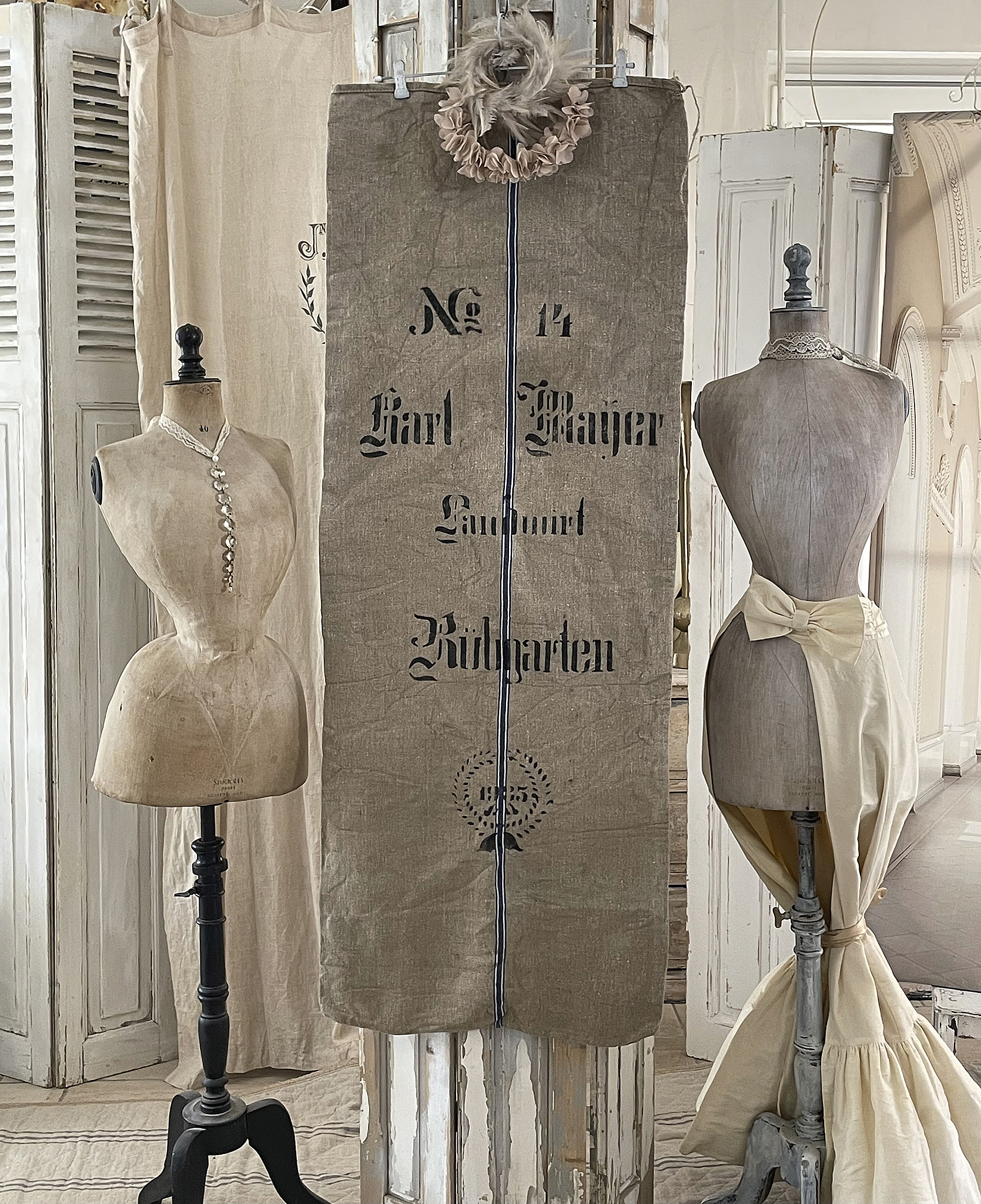 Alter Leinensack/ Mehlsack 1935*** Alter Leinensack/ Mehlsack 1935***