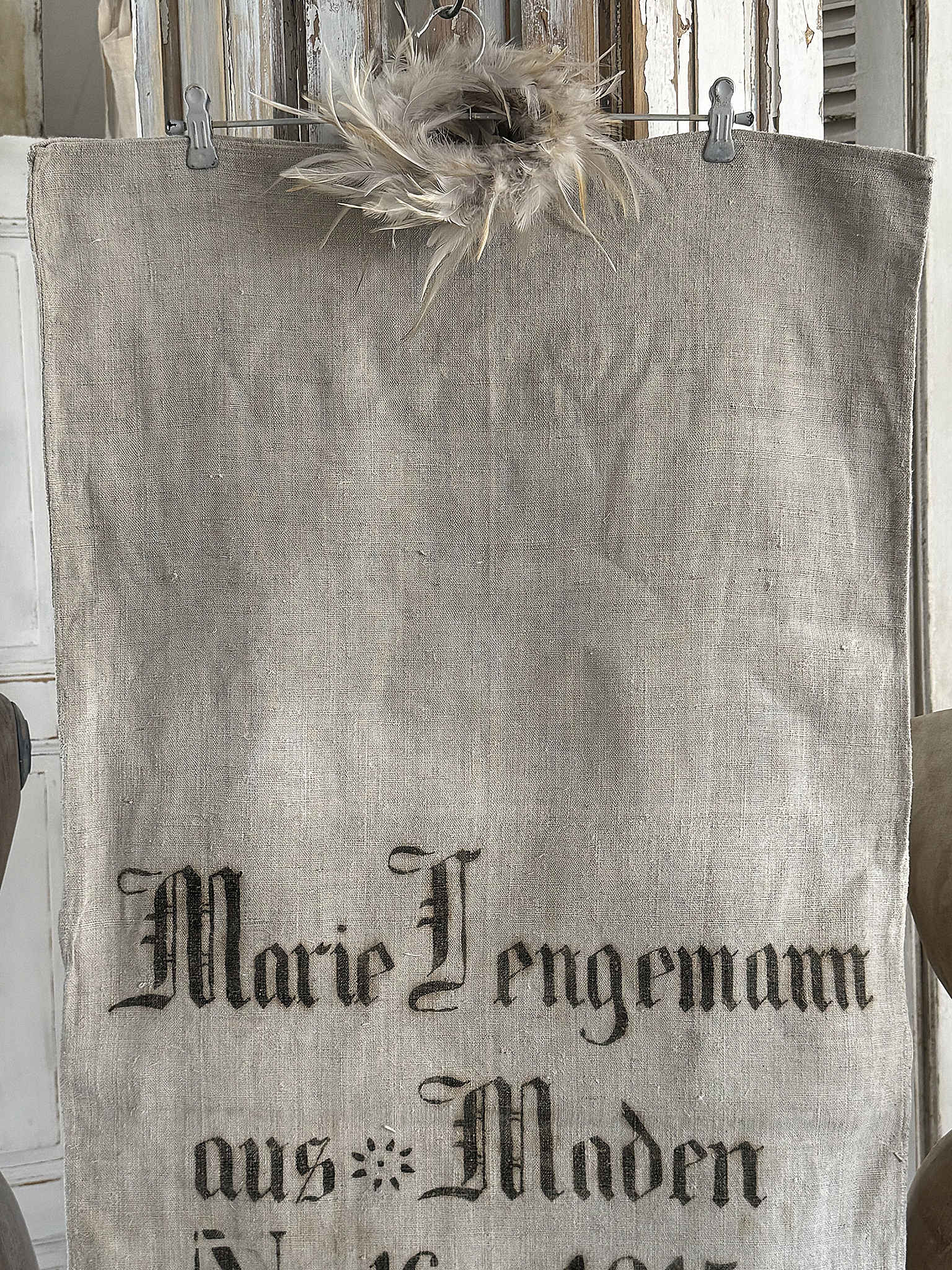 Antiker Mehlsack von 1915 – Nr. 16***