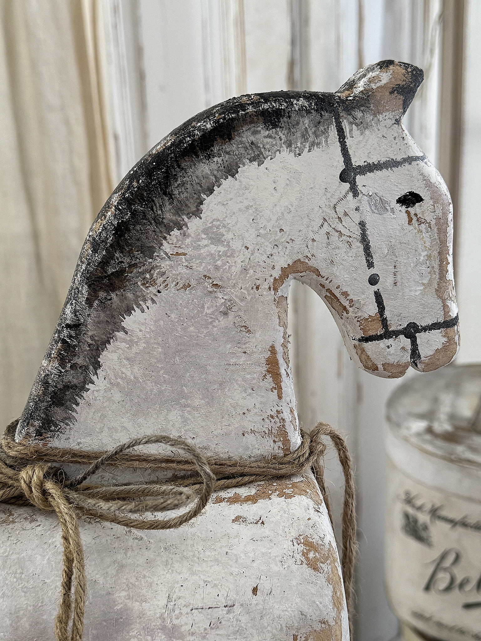 Süßes altes Ziehpferdchen Shabby-pur*** Süßes altes Ziehpferdchen Shabby-pur***