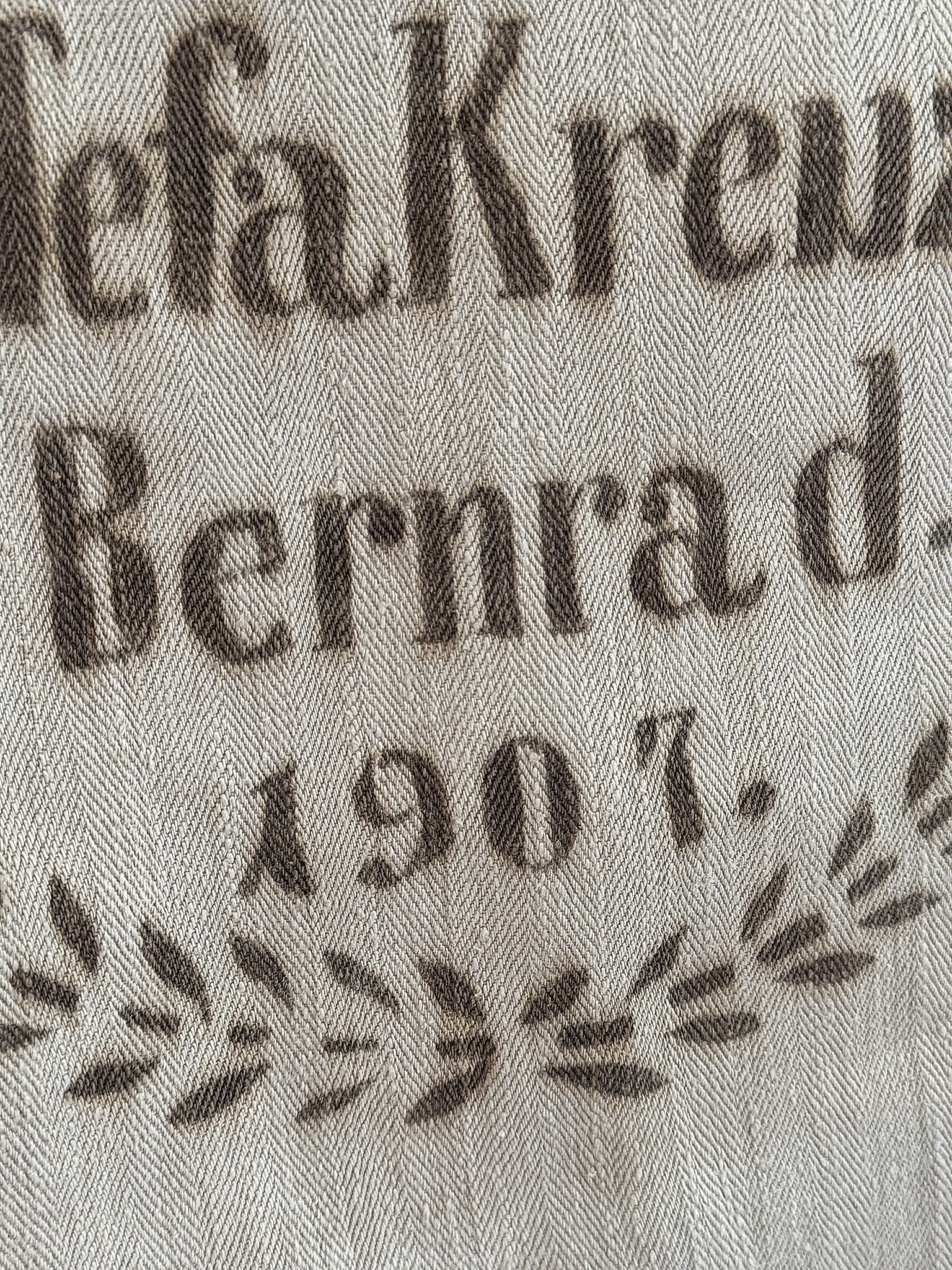 Antiker Leinensack/ Mehlsack 1907***