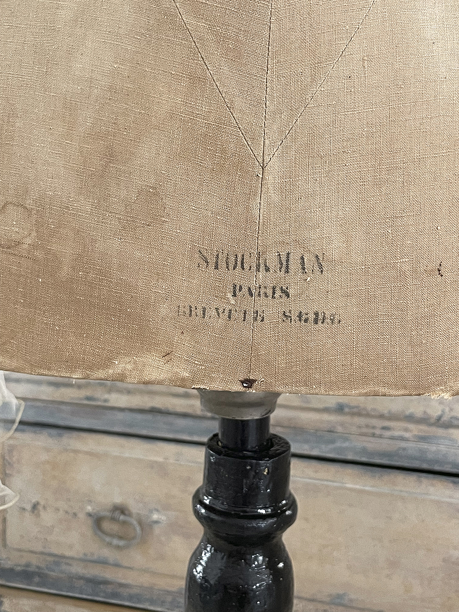 Sammlerstück antike Tafelbüste Stockman-Paris***