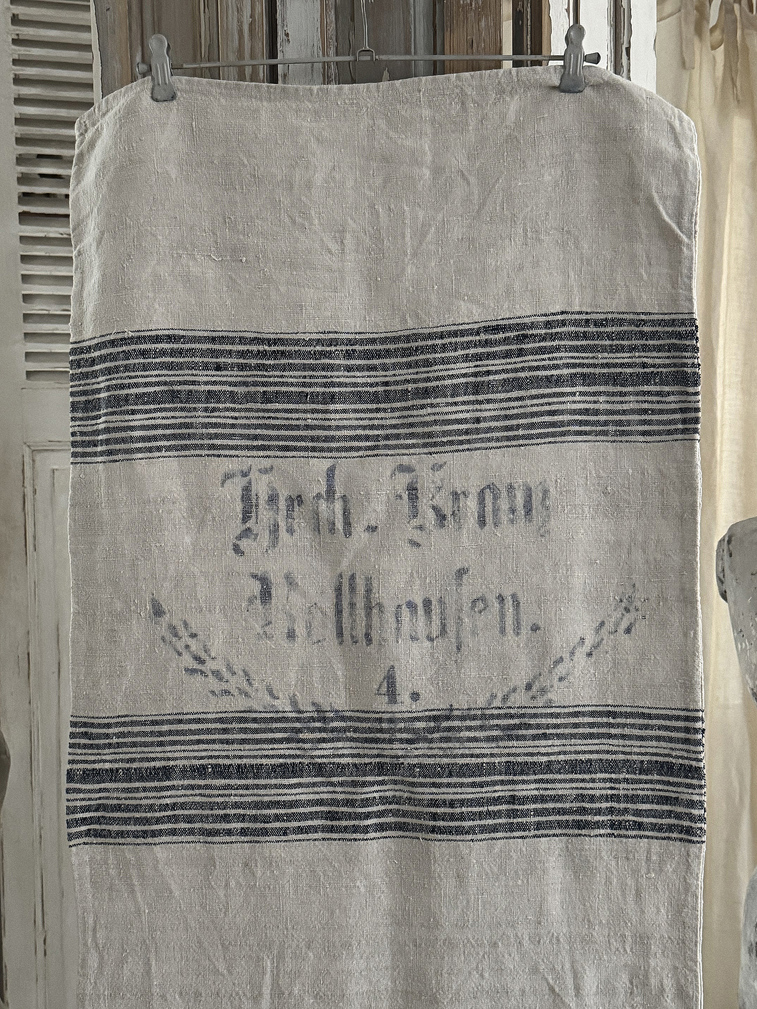 Alter Leinensack mit Originaldruck***