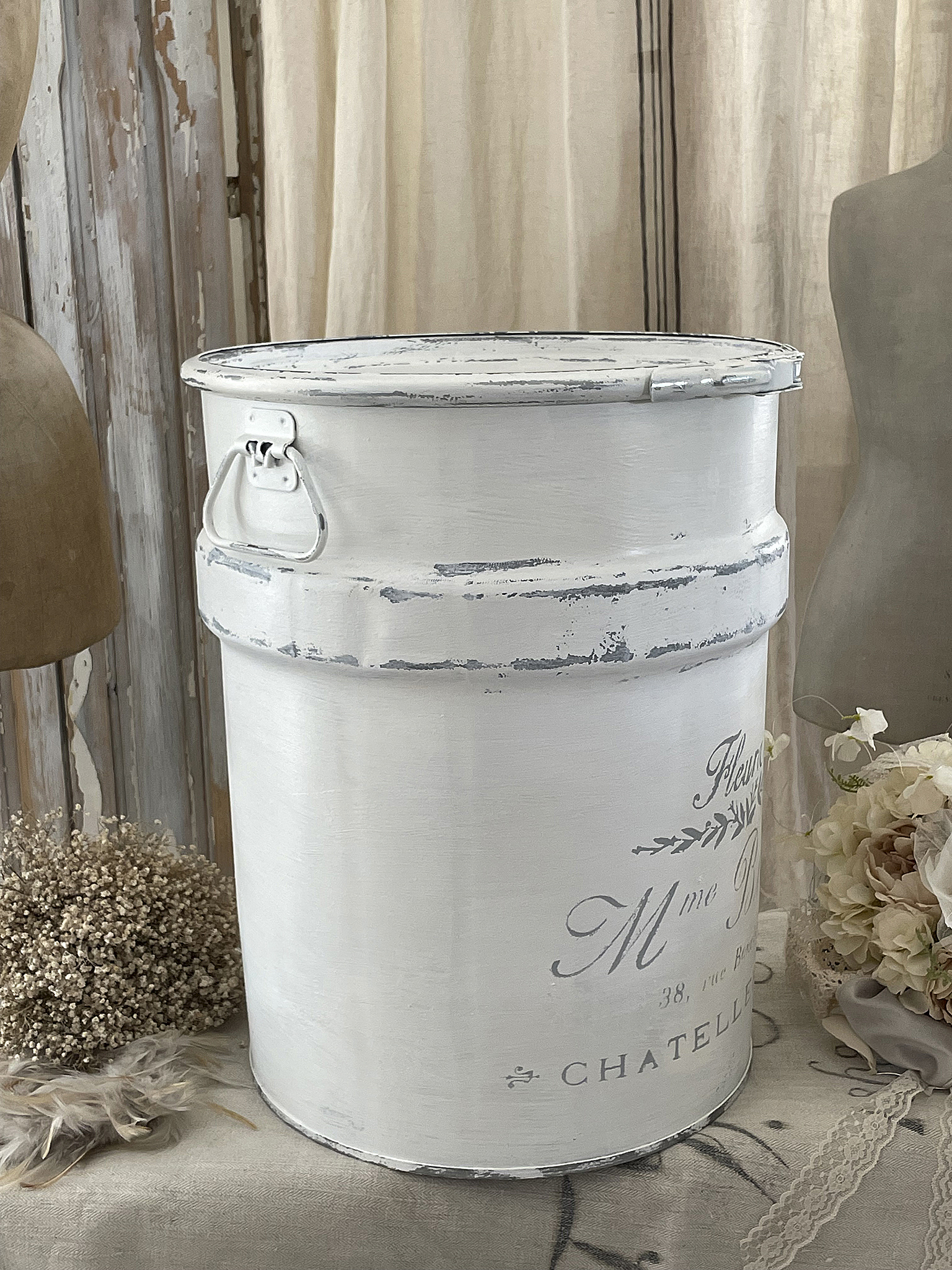 Tonne aus Aluminium Fleura*** Tonne aus Aluminium Fleura***