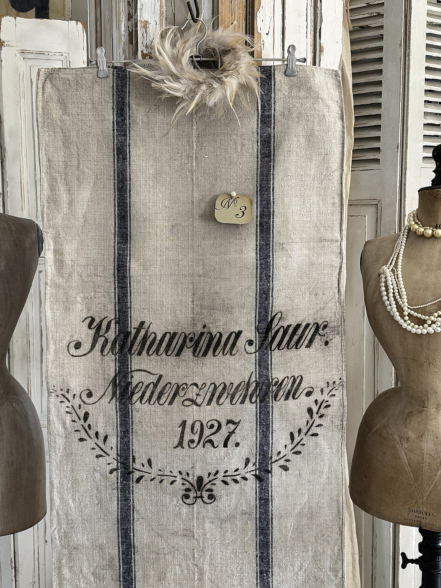  Alter Mehlsack von 1927-No.3***