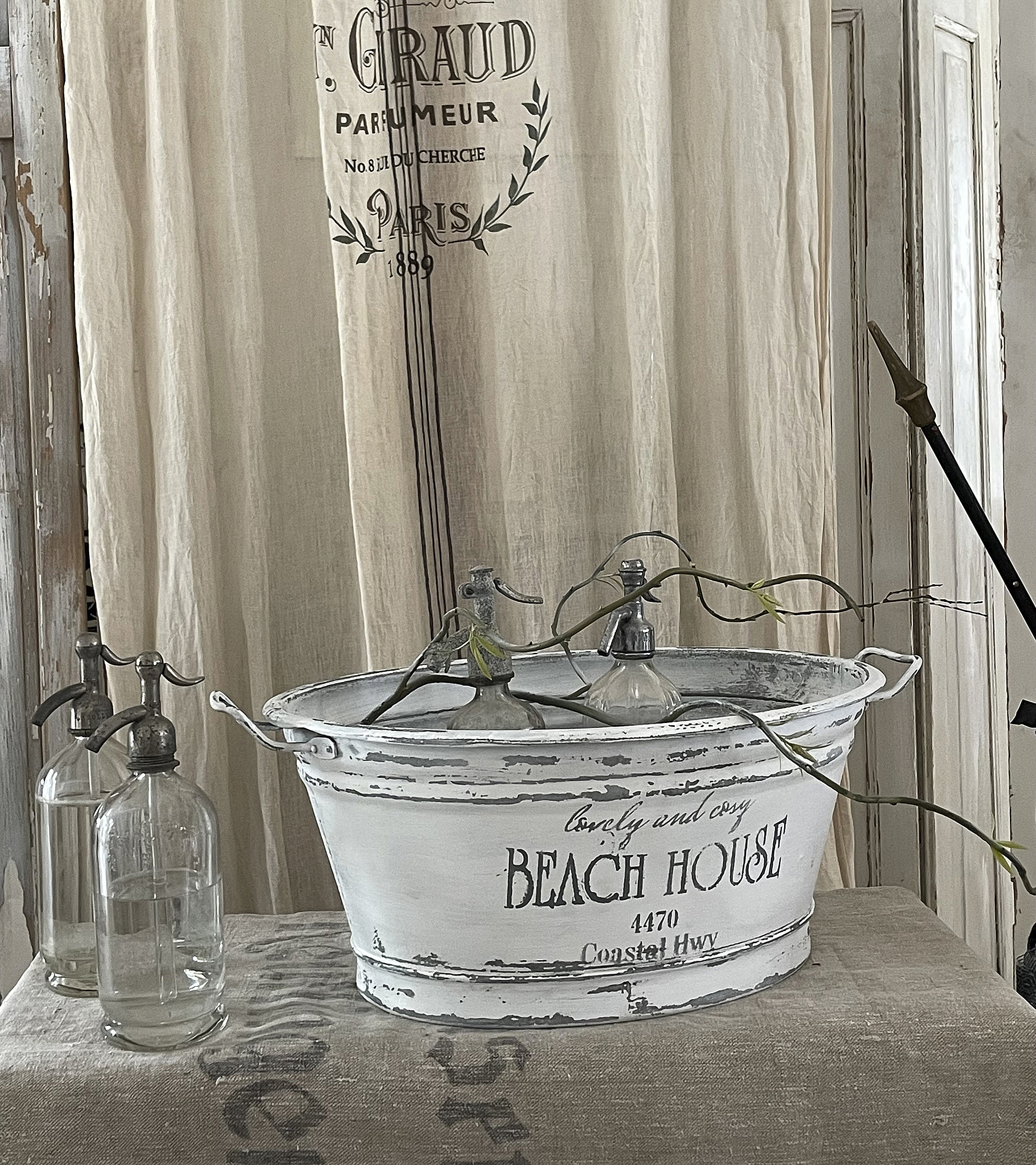 Alte Shabby-Zinkwanne Beach House*** Alte Shabby-Zinkwanne Beach House***