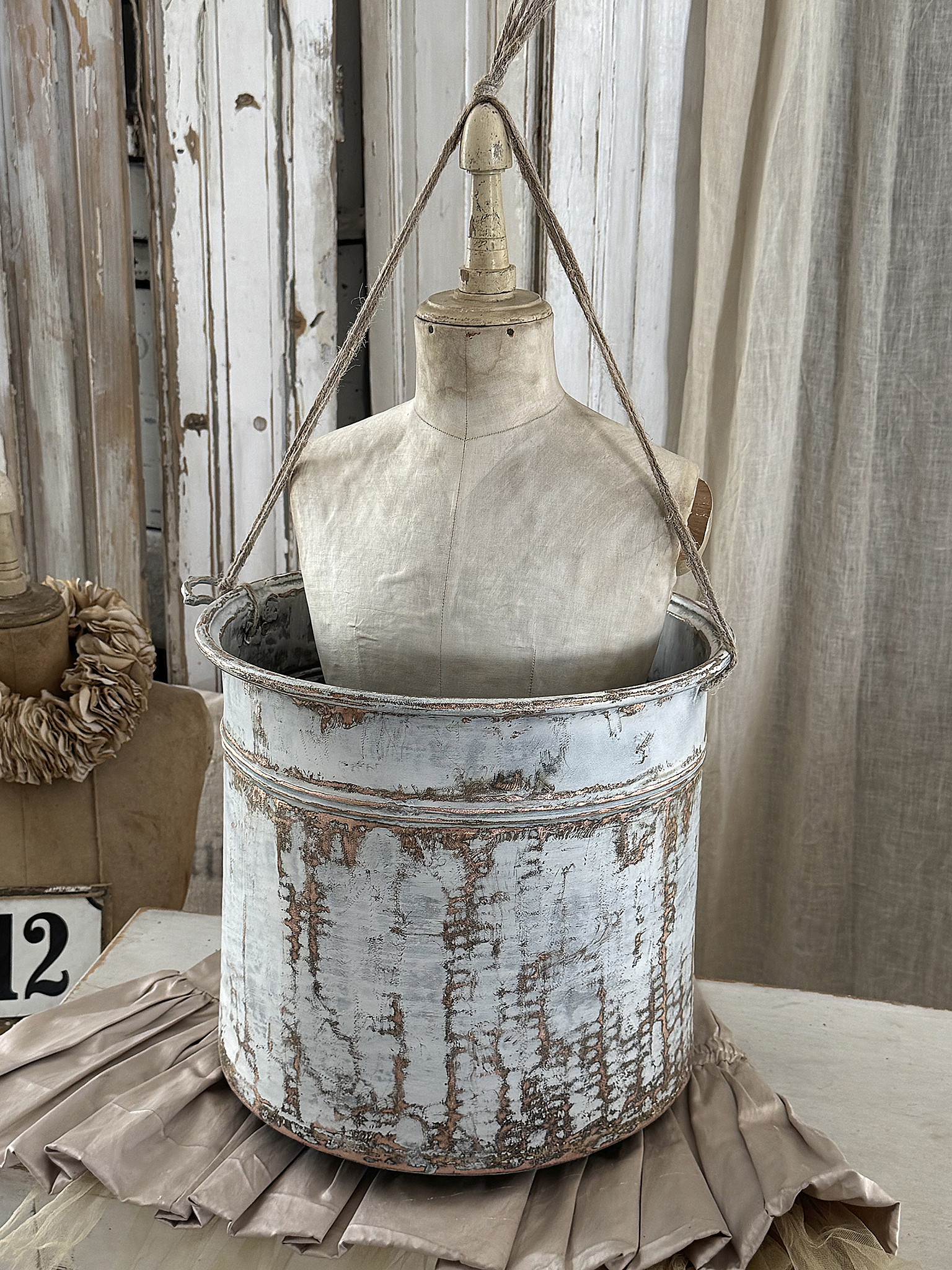  Großer Kupfertopf mit Geschichte – gelebte Patina trifft auf zeitlosen Charme“***