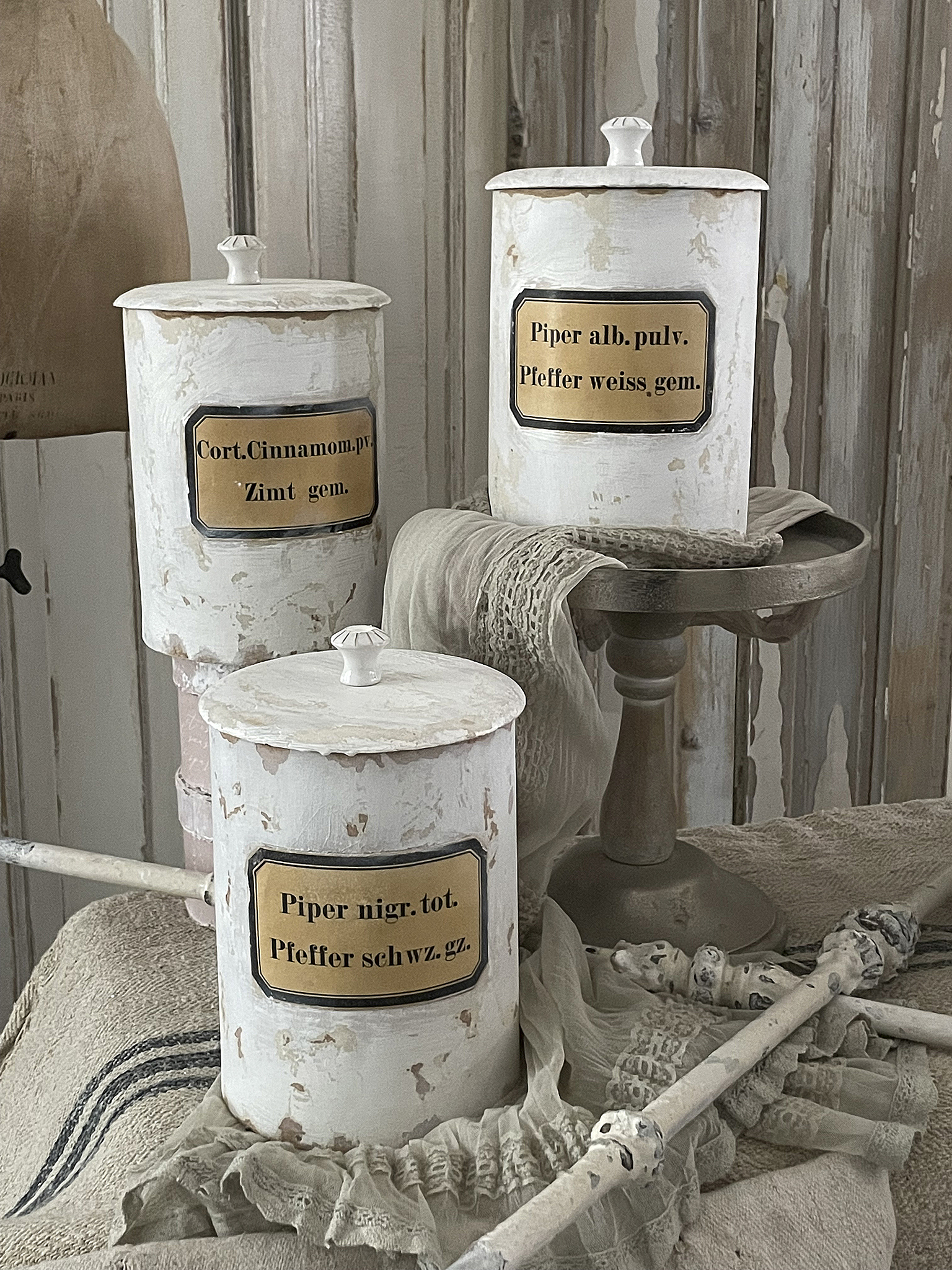 Alte Apothekerdosen Shabby*** Alte Apothekerdosen Shabby***