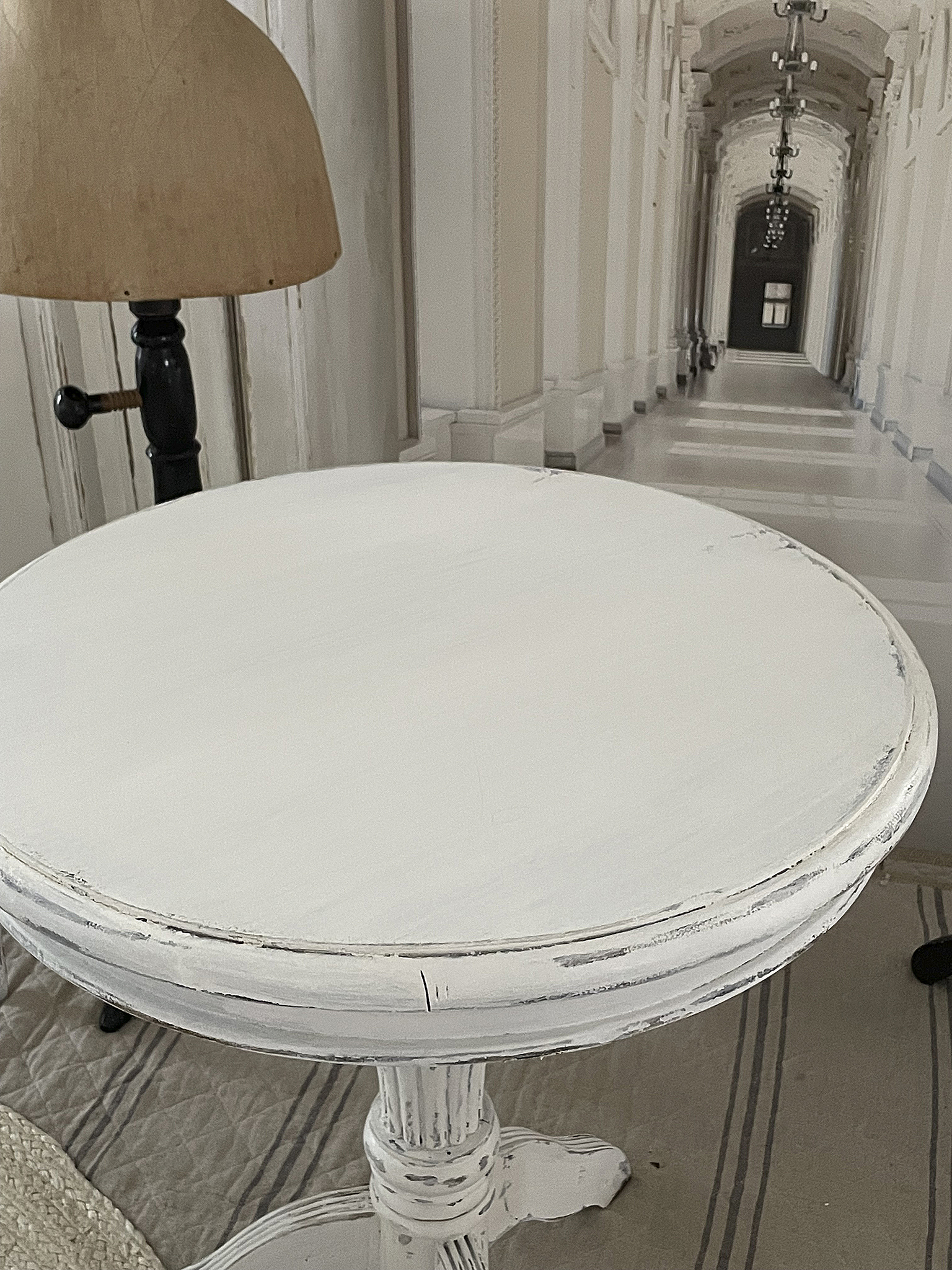 Runder Gründerzeit Shabby Tisch/Beistelltisch*** Runder Gründerzeit Shabby Tisch/Beistelltisch***