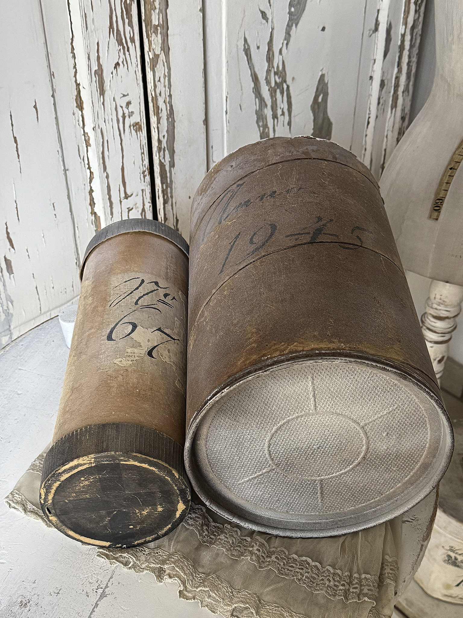 Individuelles Dosen-Duo – zwei Shabby-Unikate***