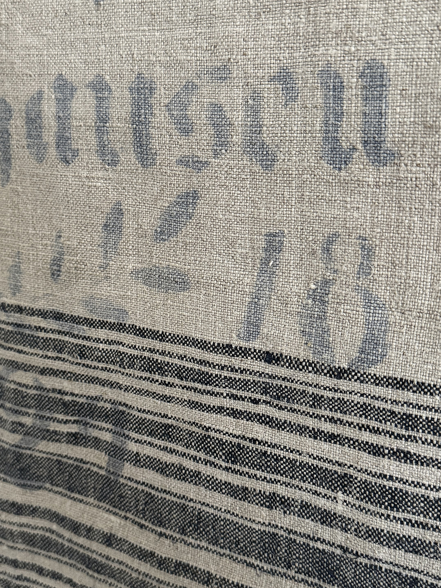 Alter Leinensack mit Originaldruck 1918***