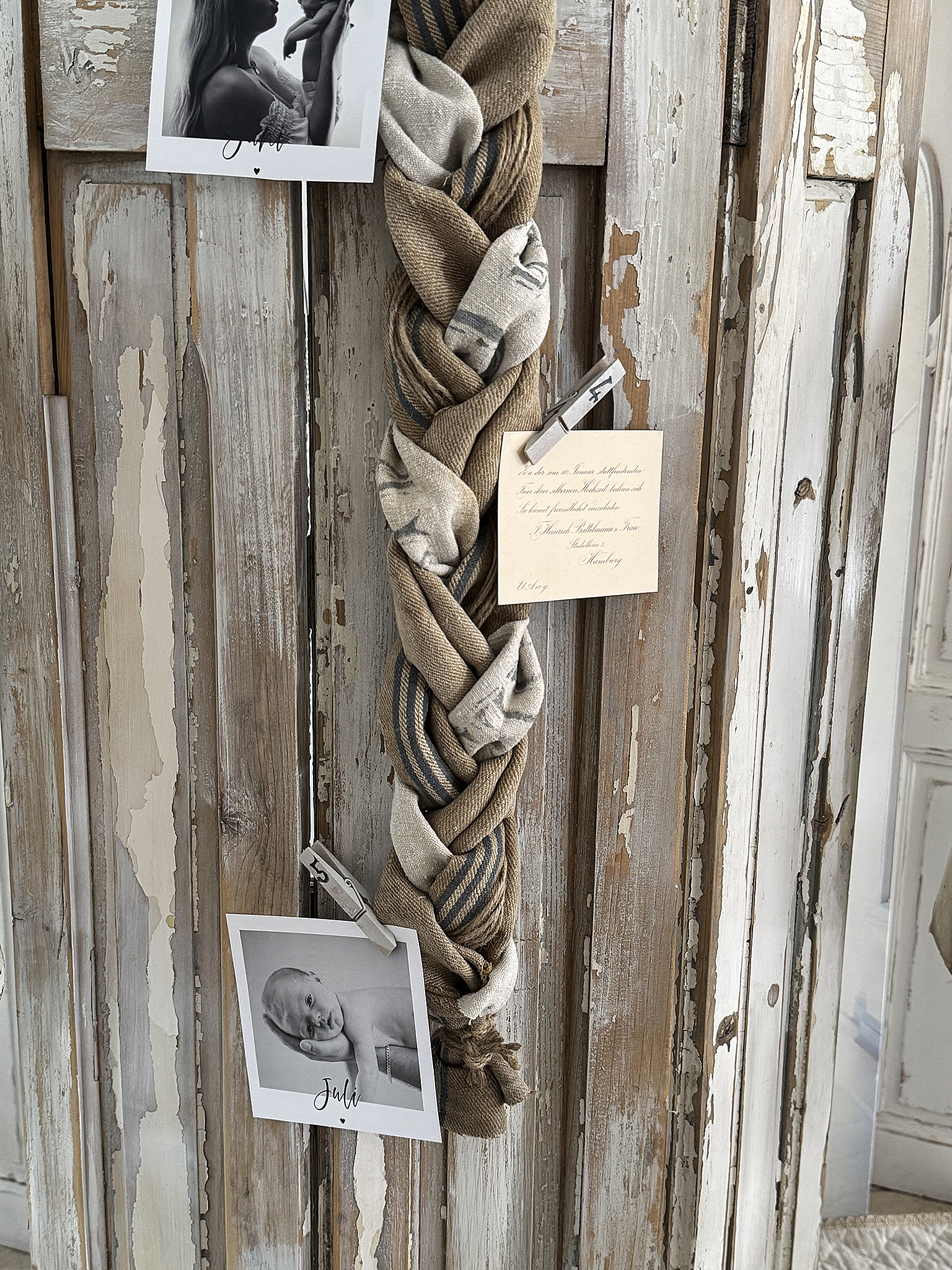 Mehlsackzopf/Memoboard-Brocante1***