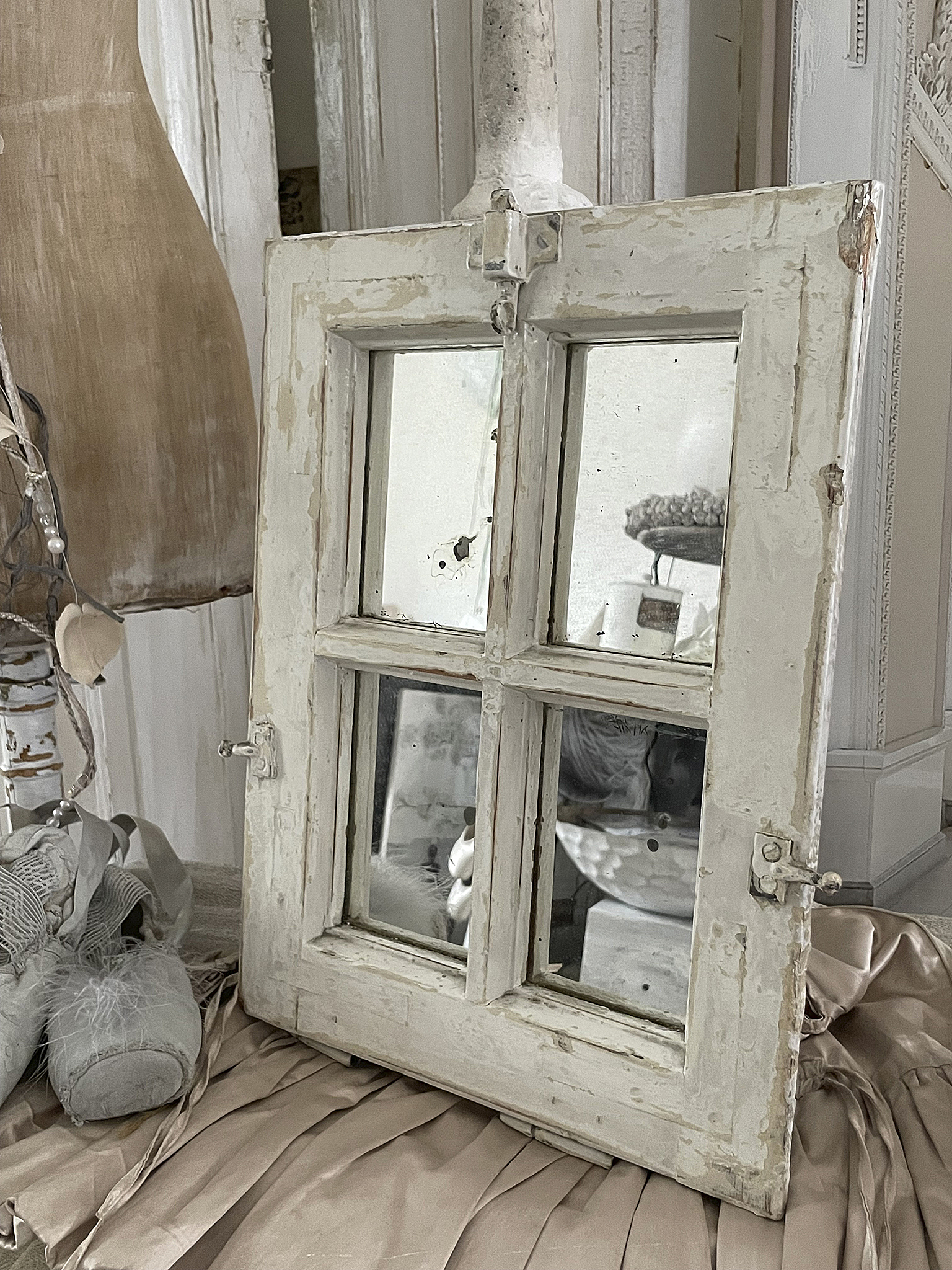 Kleines antikes Sprossen/Spiegelfenster*** Kleines antikes Sprossen/Spiegelfenster***