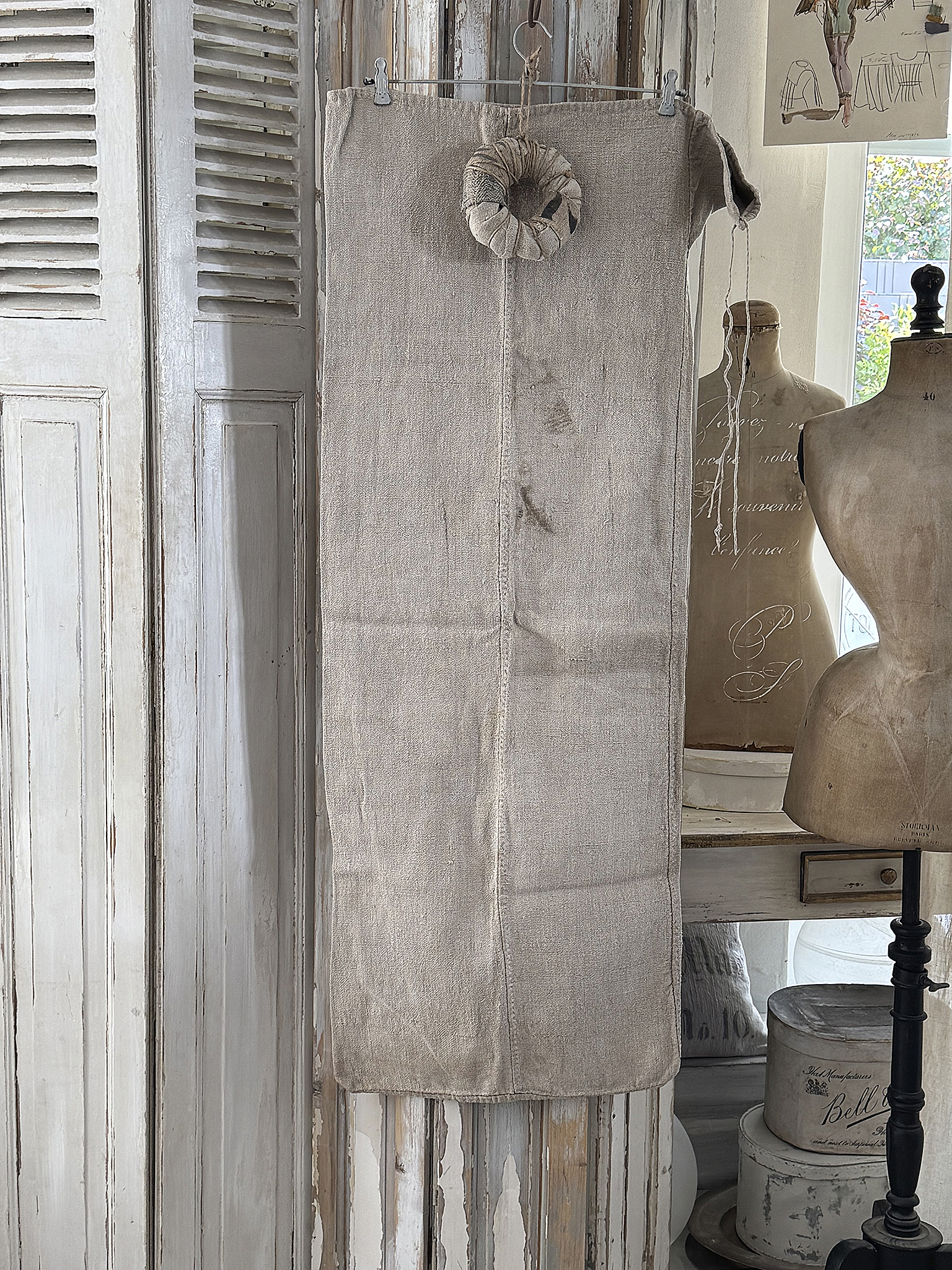 Alter Leinensack/ Mehlsack 54***