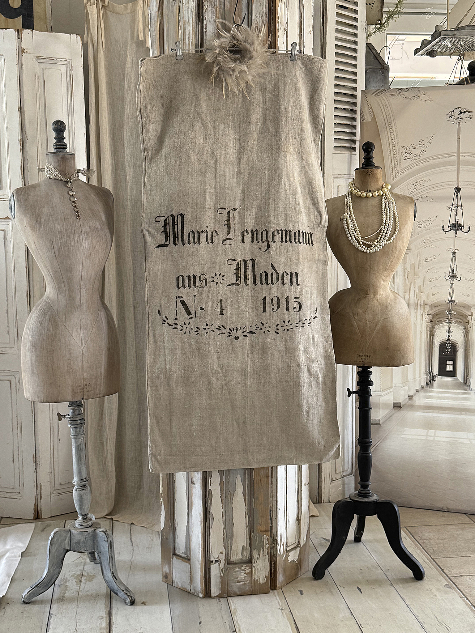 Antiker Mehlsack von 1915 – Nr. 4***