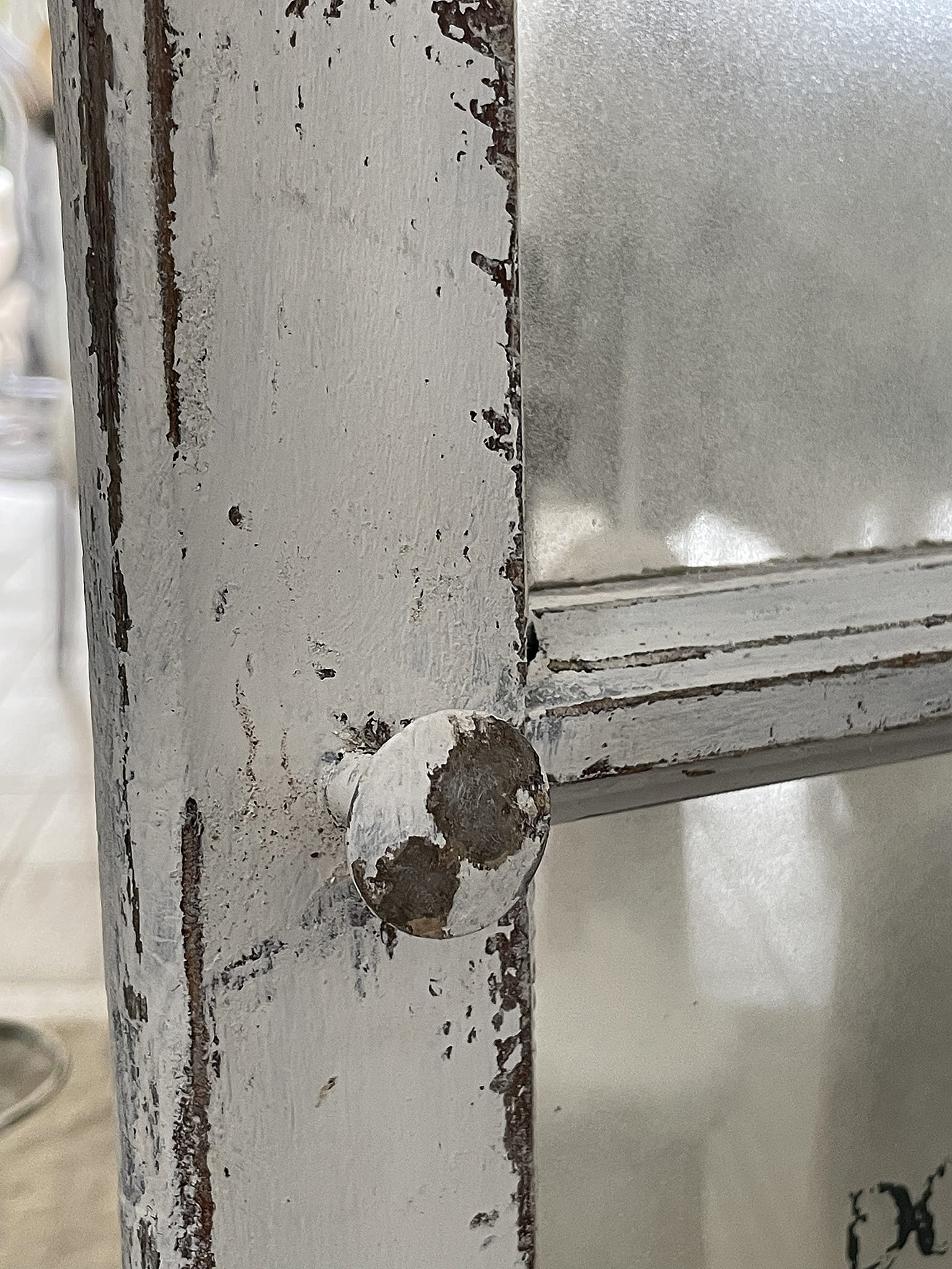 Langes Antikes Sprossenfenster Langes Antikes Sprossenfenster