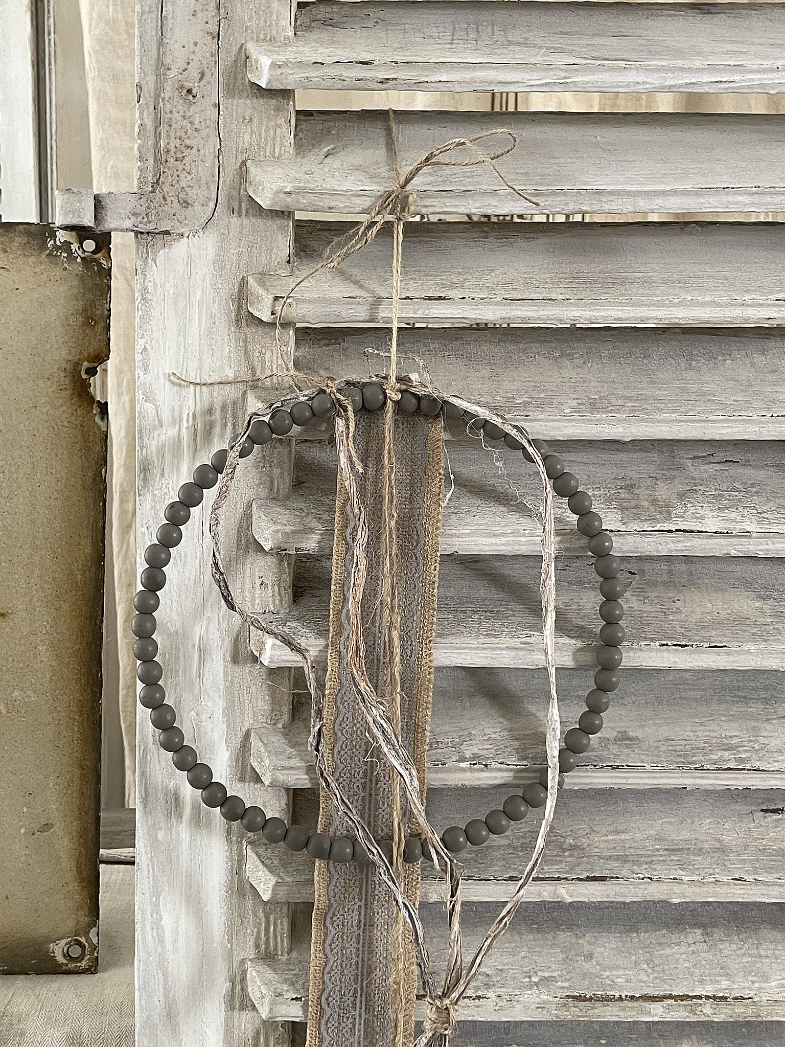 Großer Lamellenfensterladen Shabby-pur 1*** Großer Lamellenfensterladen Shabby-pur 1***