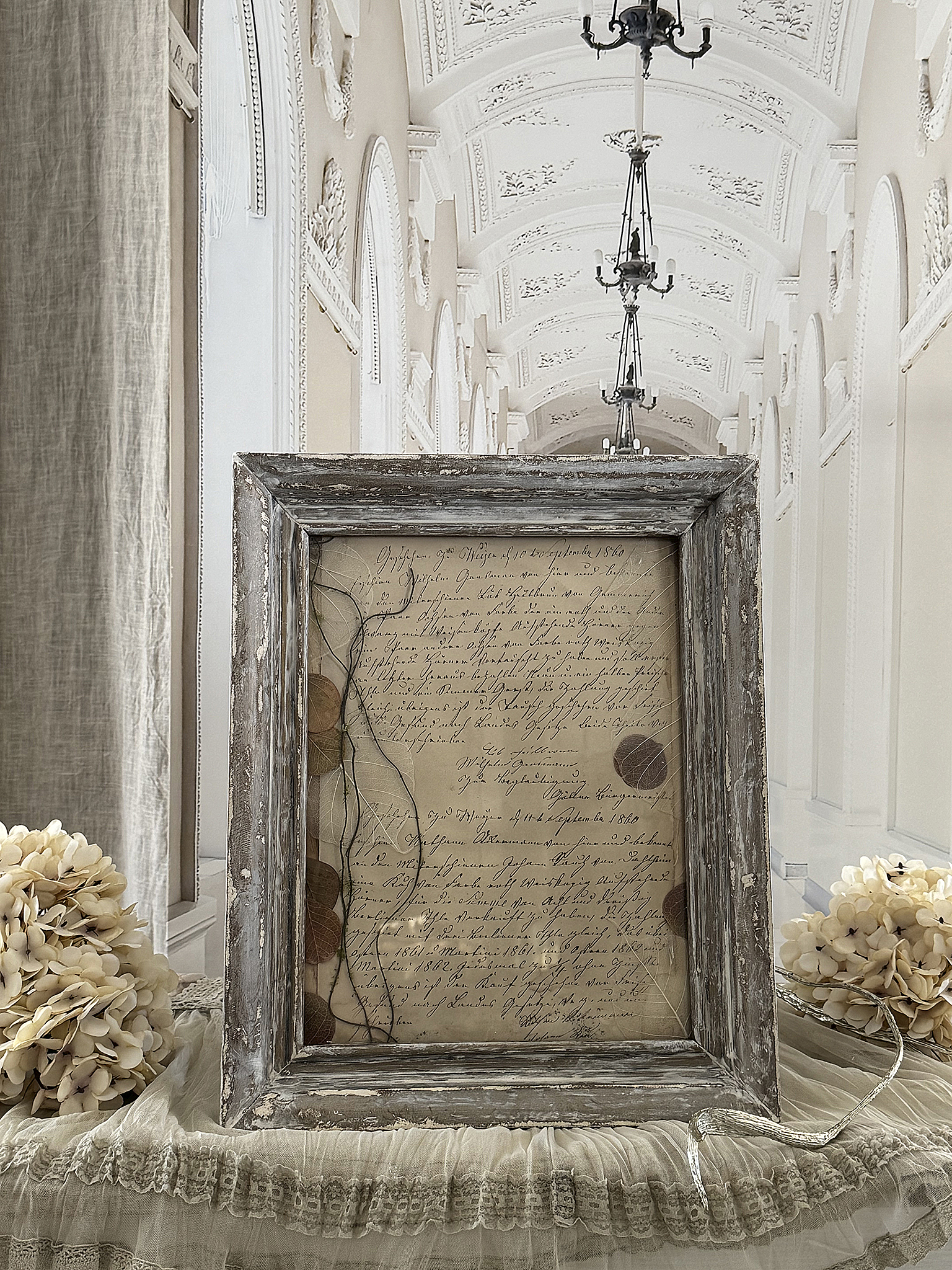 Charakterstarkes, Vintage-Bild – ein Hauch Geschichte in vollendeter Shabby-Ästhetik***