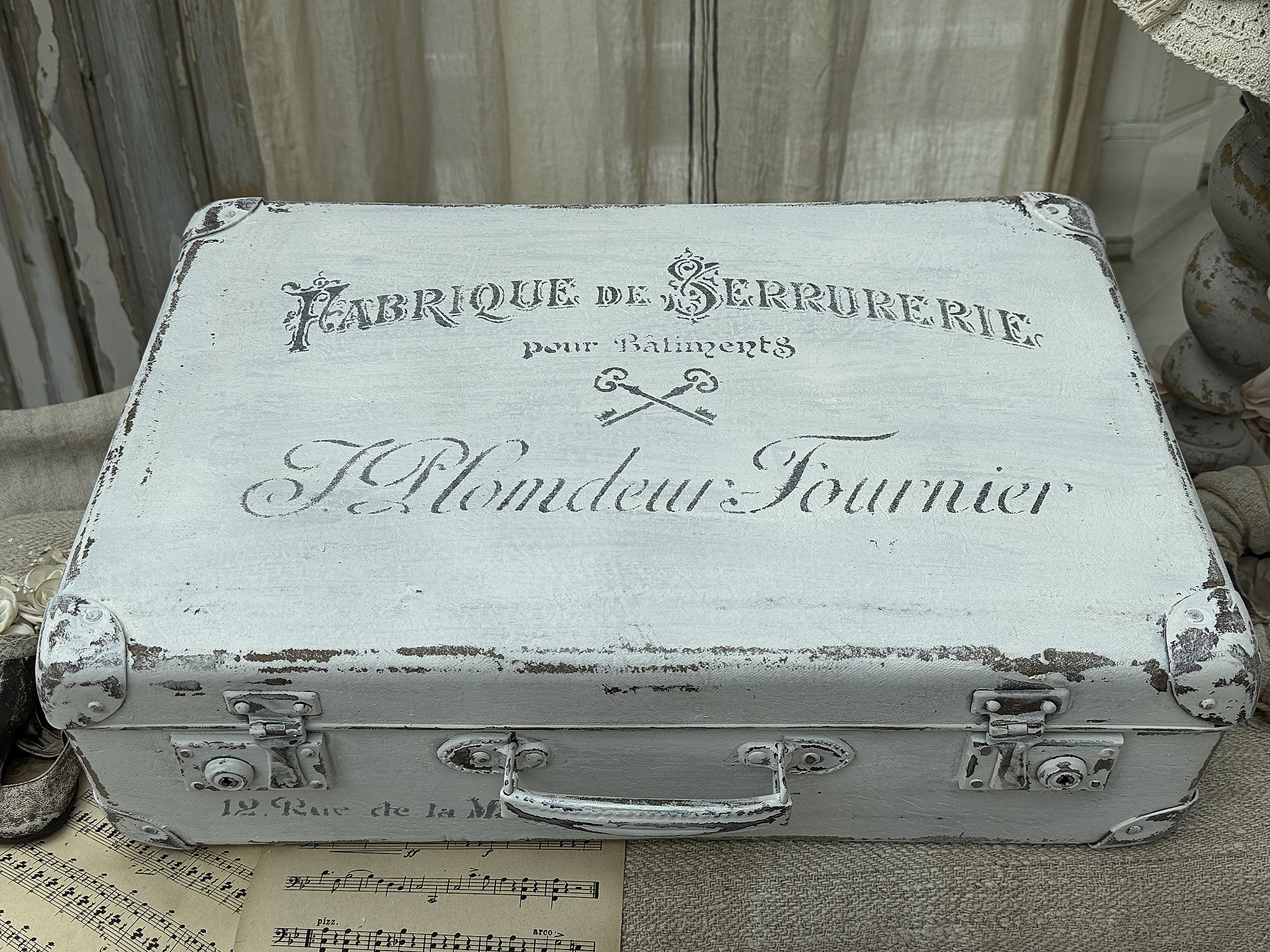 Reizender alter Vintage-Koffer Plomdeur*** Reizender alter Vintage-Koffer Plomdeur***