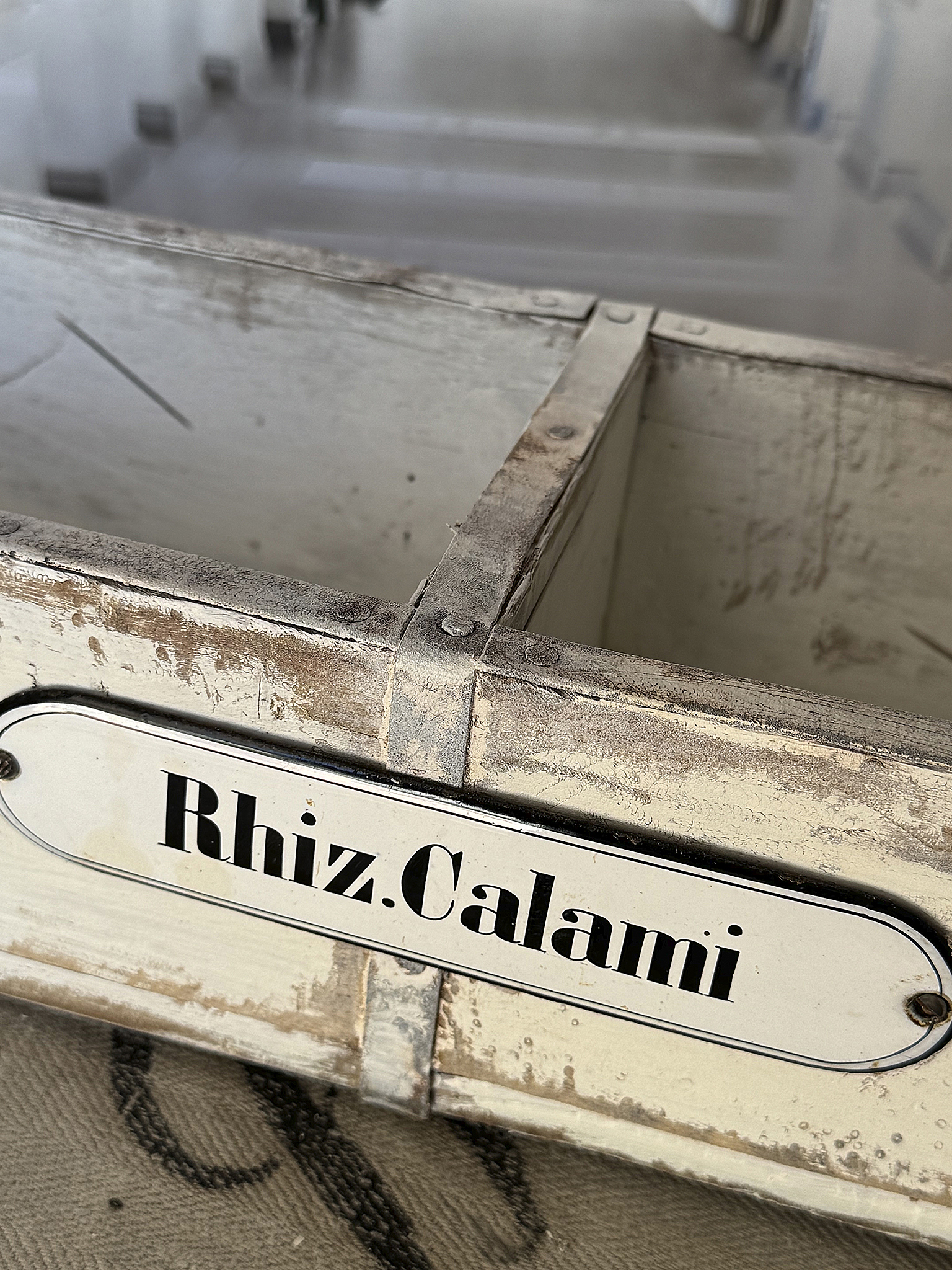 Antike langschmale Apothekerschublade mit Geschichte***