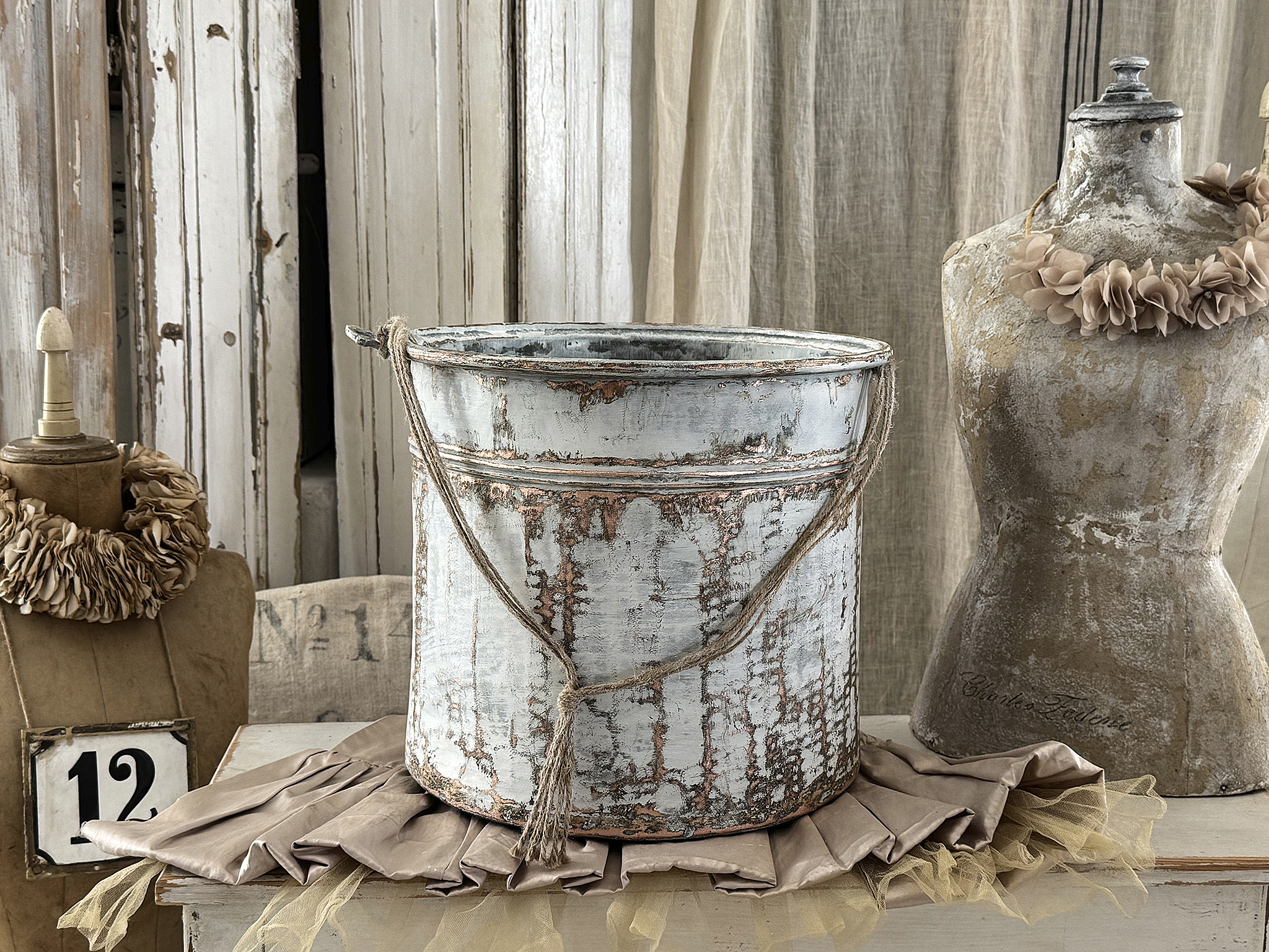  Großer Kupfertopf mit Geschichte – gelebte Patina trifft auf zeitlosen Charme“***