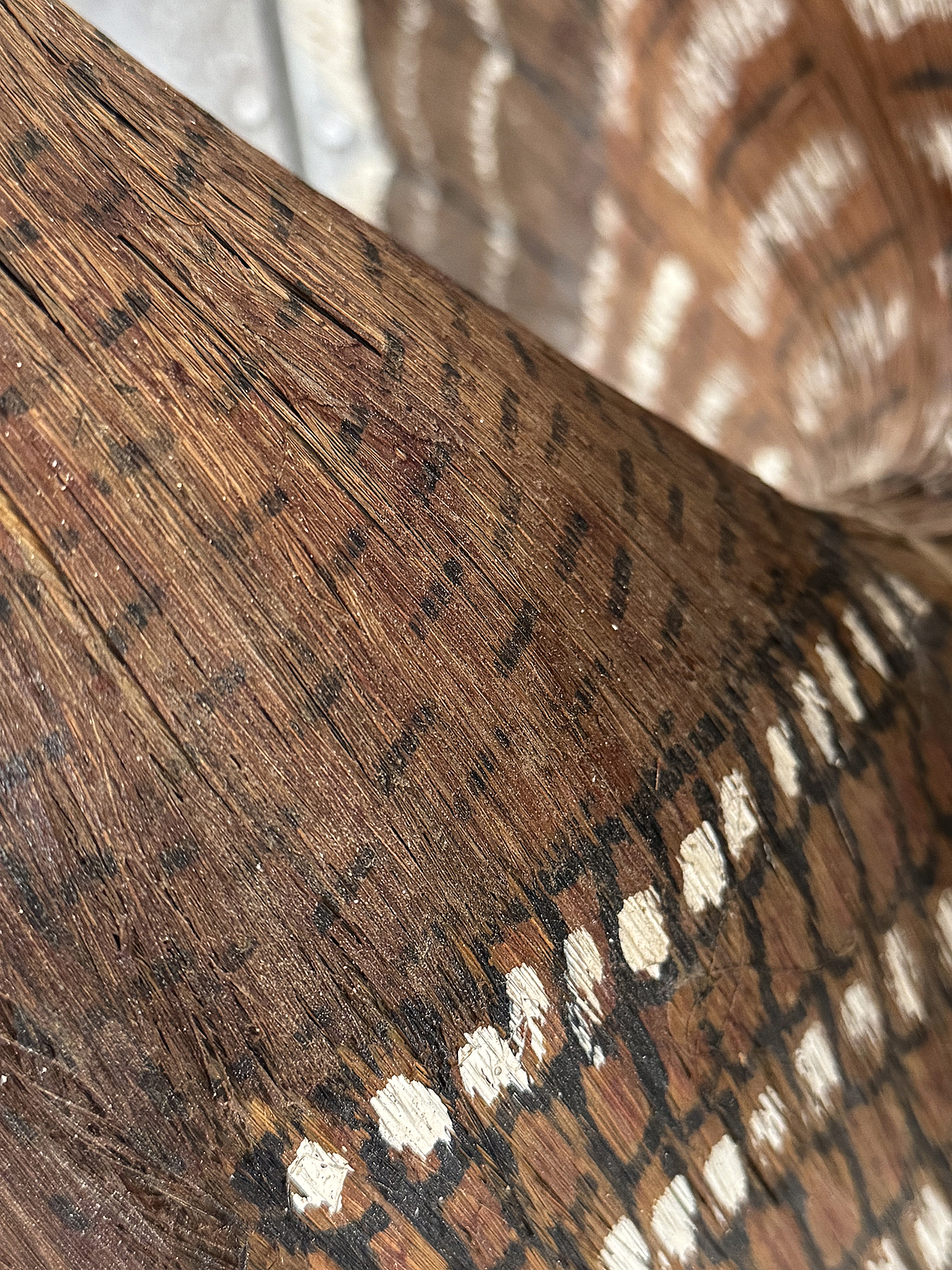 Vintage-Truthahn aus Naturästen – detailreiche Vogelskulptur mit natürlichem Charme***