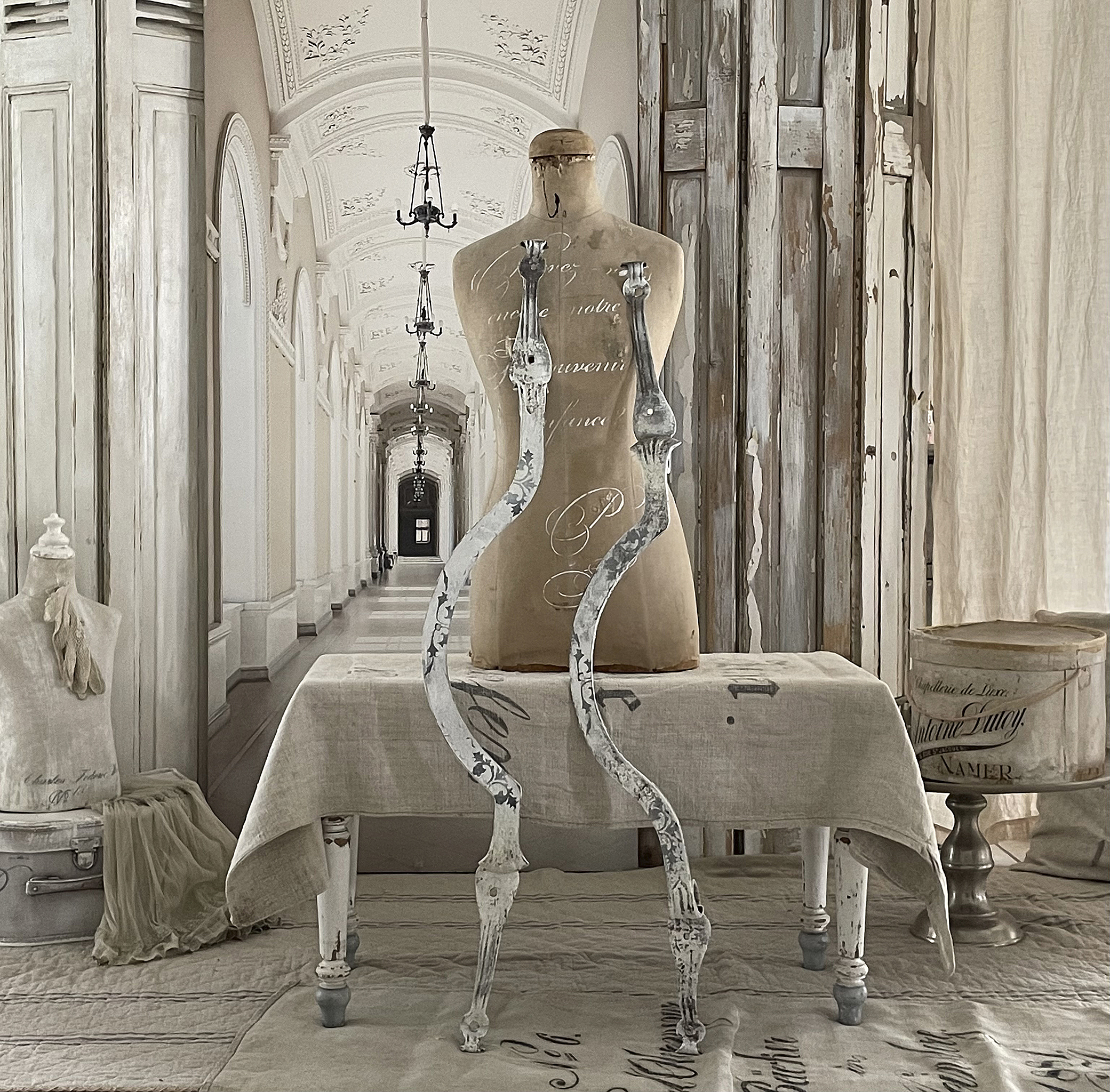 Antikes kunstvolles Zierelement *Jugendstil*** Antikes kunstvolles Zierelement *Jugendstil***