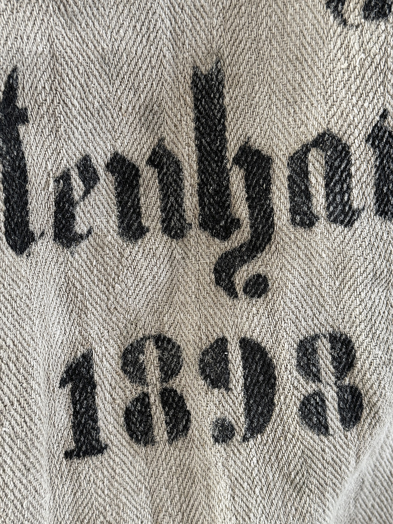 Antiker Leinensack/ Getreidesack 1898***