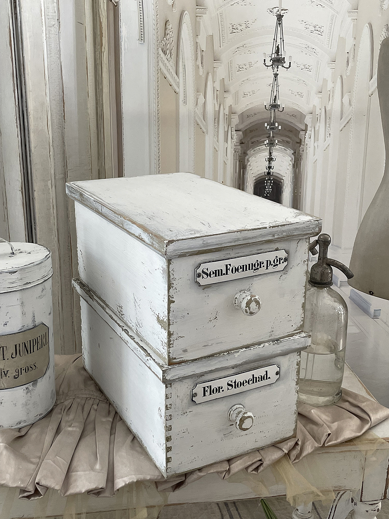 Alte Holz Apothekerkiste mit Deckel*** Alte Holz Apothekerkiste mit Deckel***