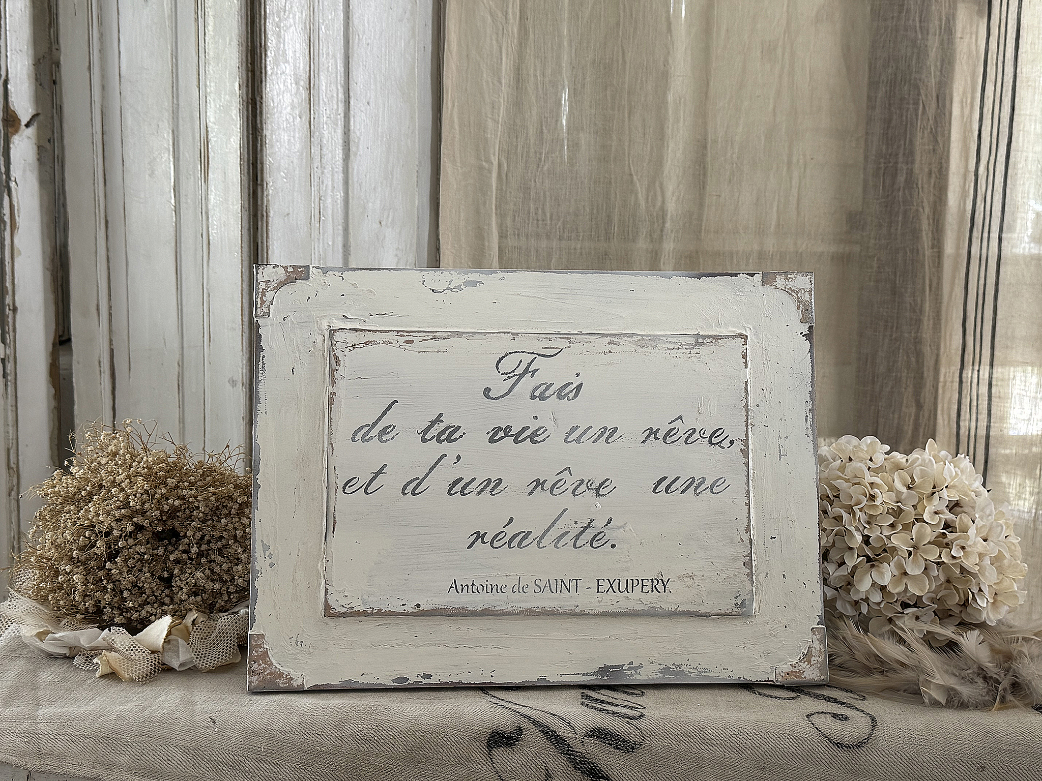 Altes Bild „Traum“ im Vintage-Stil***