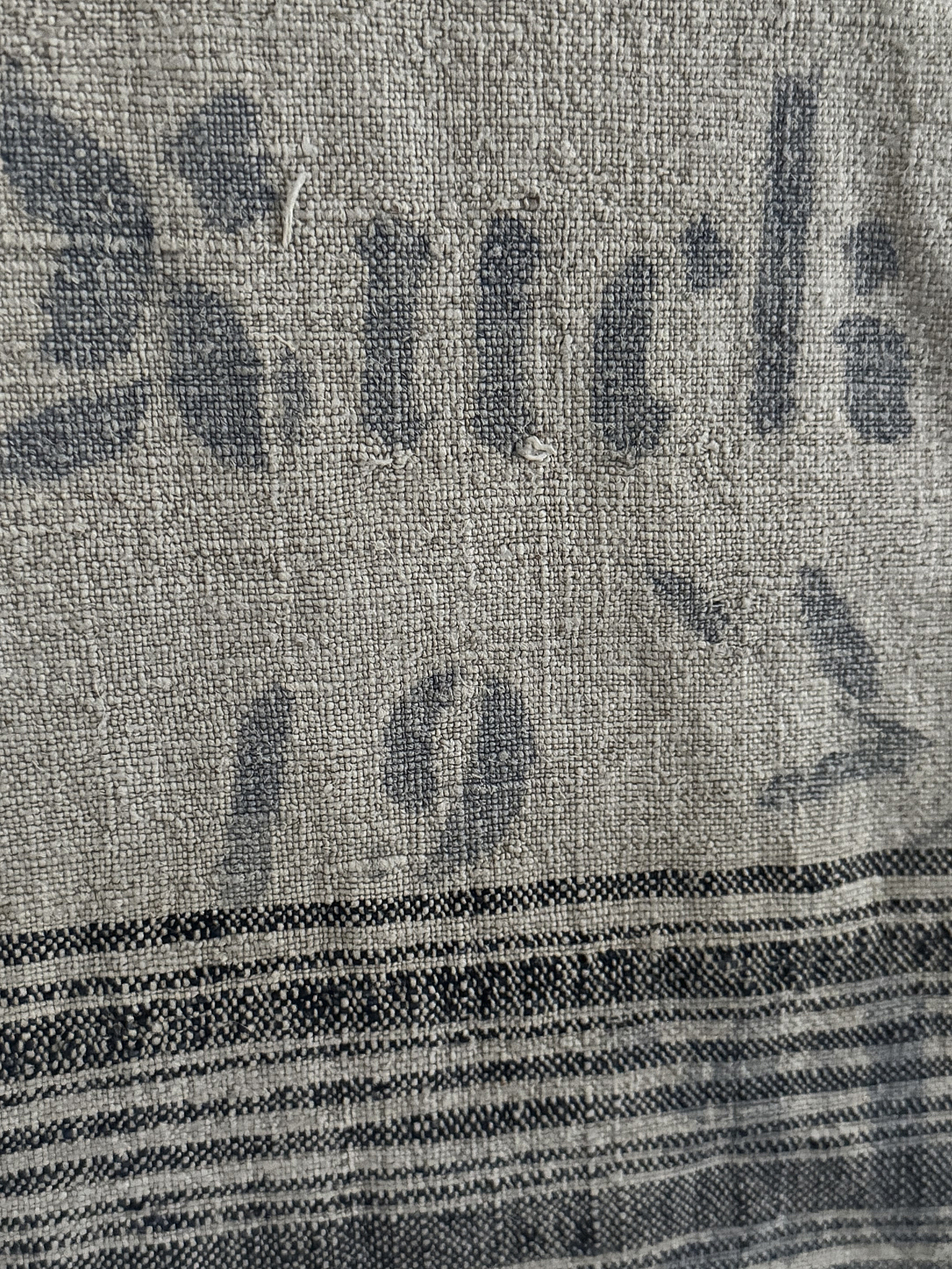 Alter Leinensack mit Originaldruck 1918***