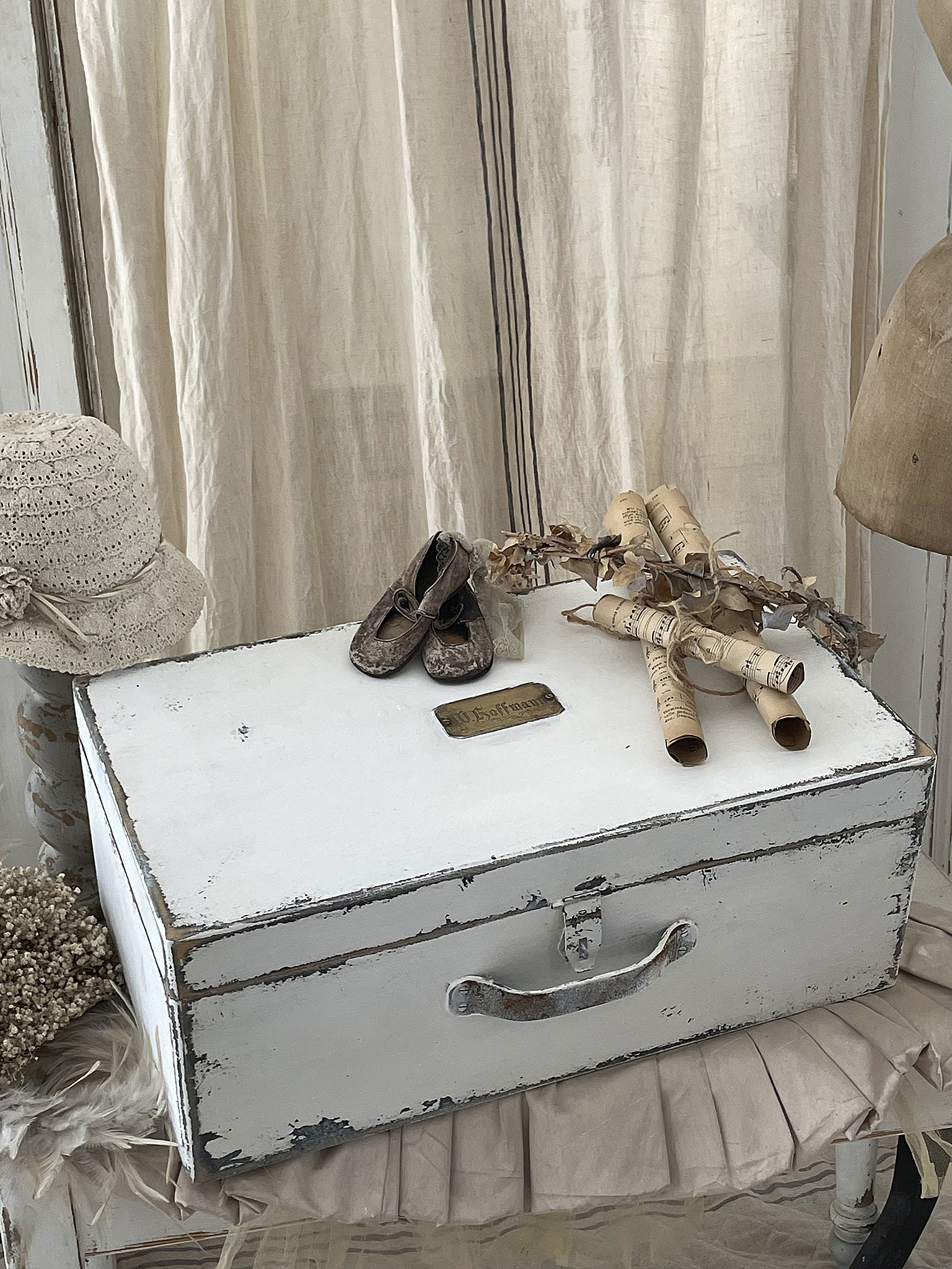 Alte Holzkiste Brocante*** Alte Holzkiste Brocante***