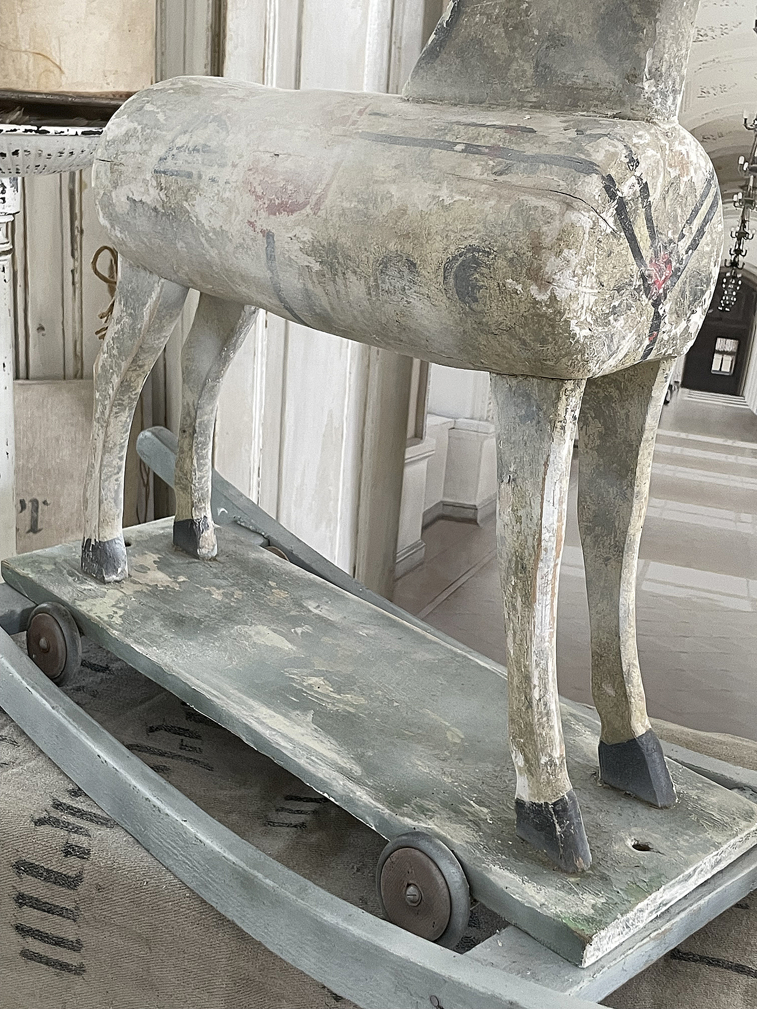 Altes Schaukelpferd Shabby-pur*** Altes Schaukelpferd Shabby-pur***