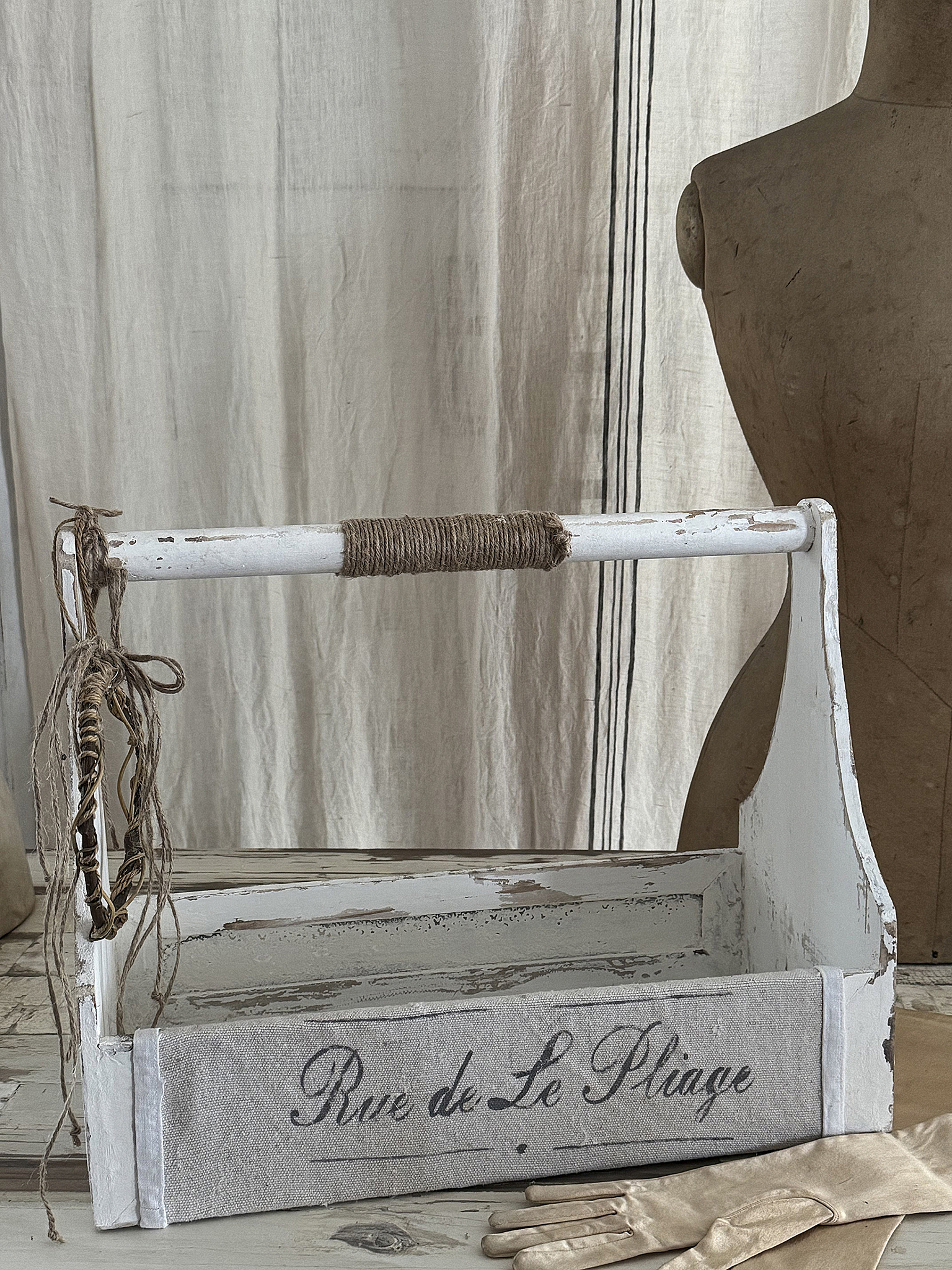 Ausgefallenes Korb-Duo – Vintage-Charme für euer Zuhause***