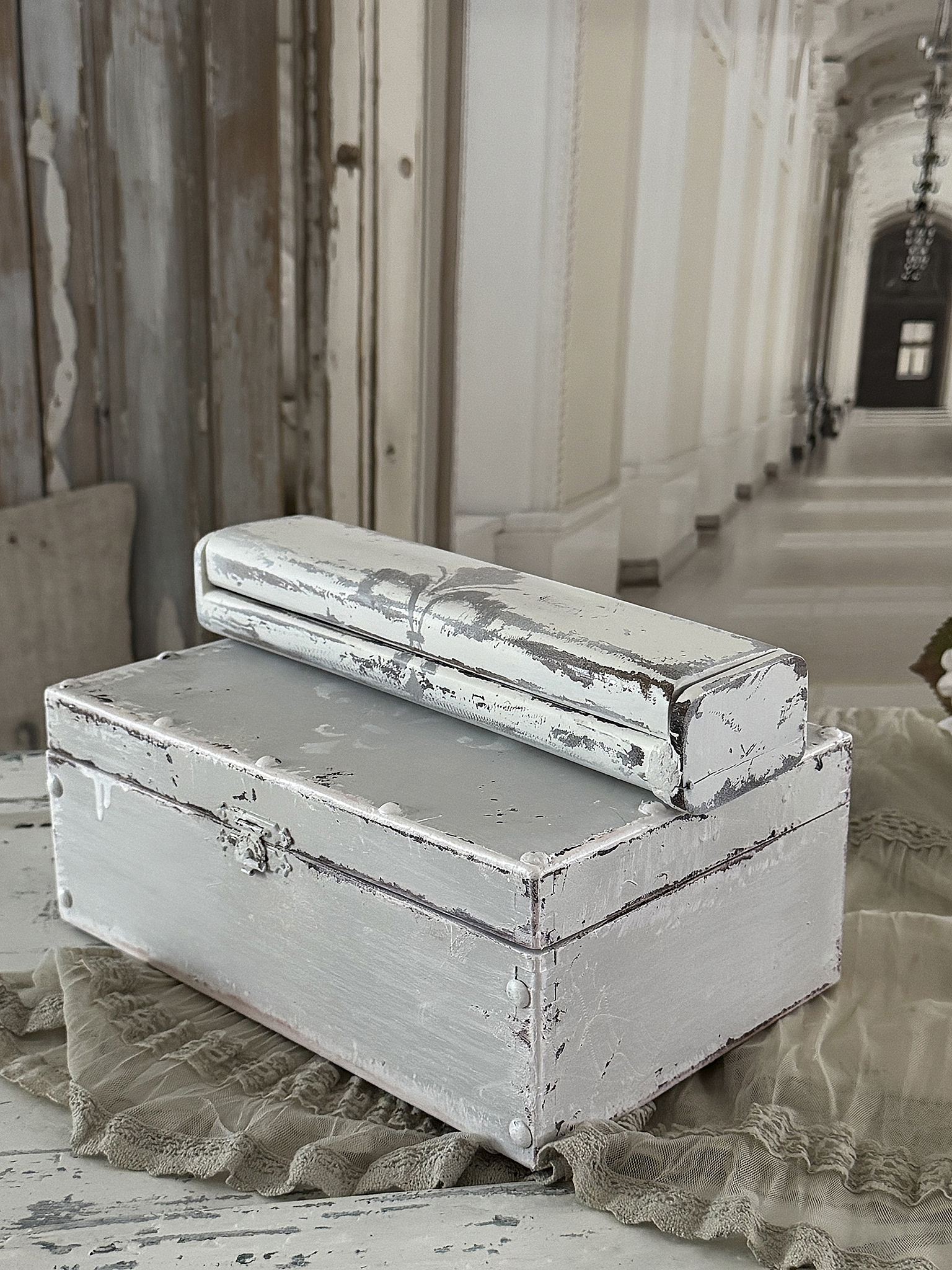 Vintage-Duo alte Kisten  ***