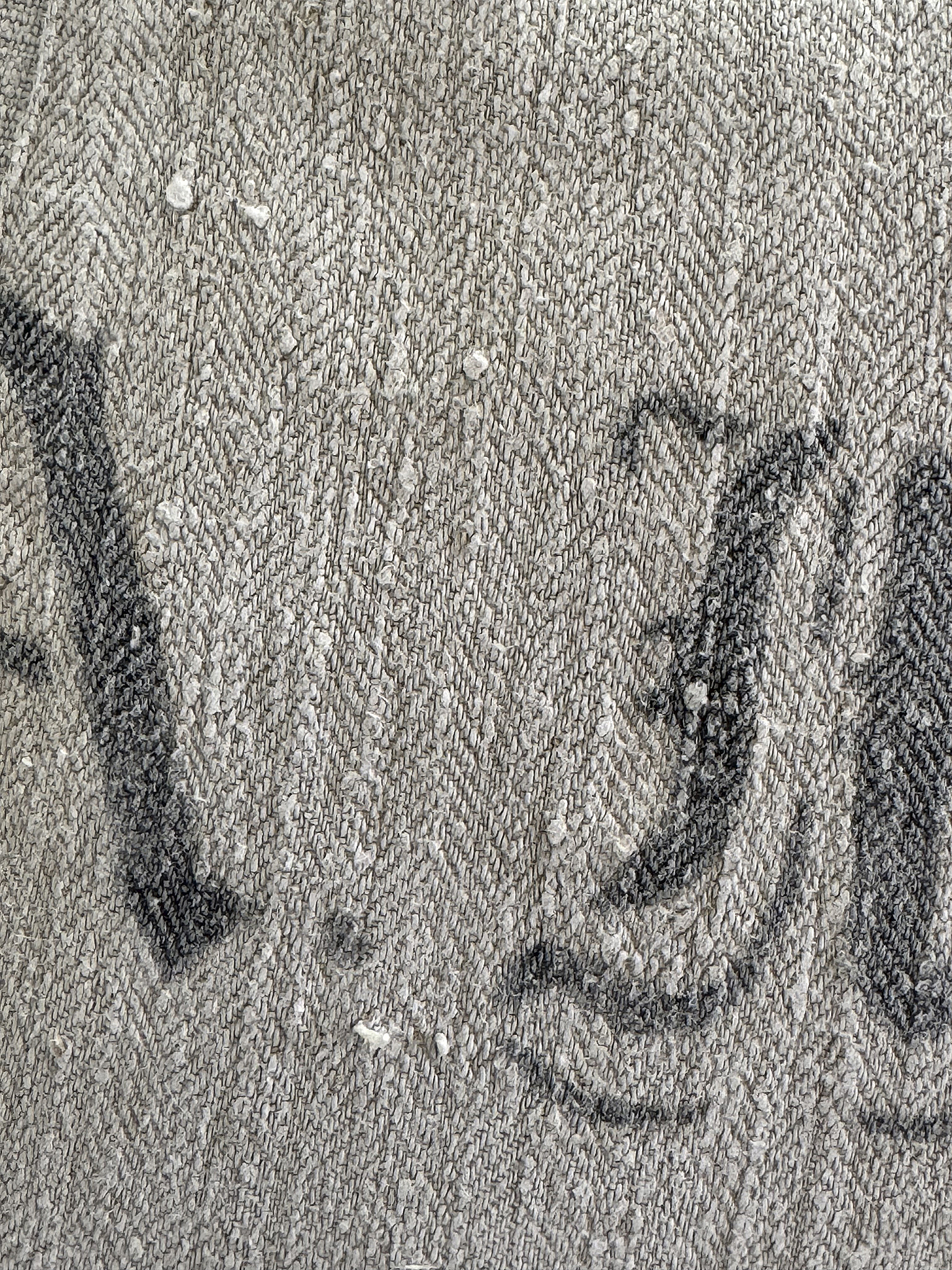 Charmantes Mehlsackkissen mit Geschichte No. 10*** Charmantes Mehlsackkissen mit Geschichte No. 10***